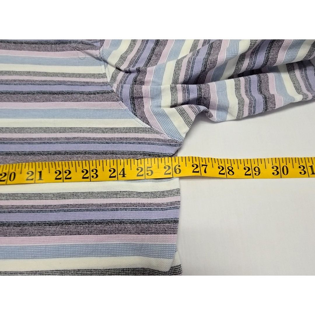 Hogan Ben Hogan XL Striped Polo Pastel Colors Casual Golf Shirt Size US XL / EU 56 / 4 - 7 Thumbnail