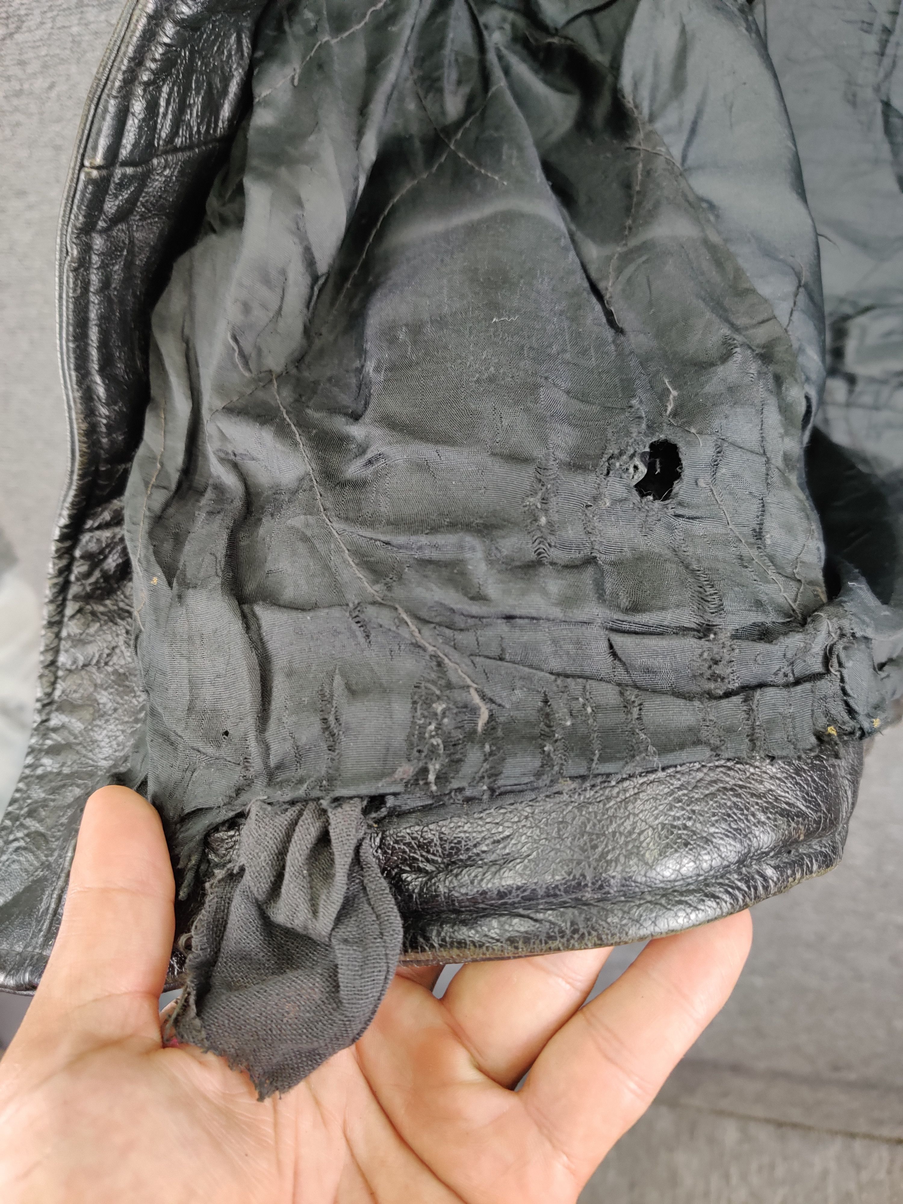 Vintage Vintage Unik Leather Motorcycle Jacket Like Perfecto Size US M / EU 48-50 / 2 - 10 Thumbnail
