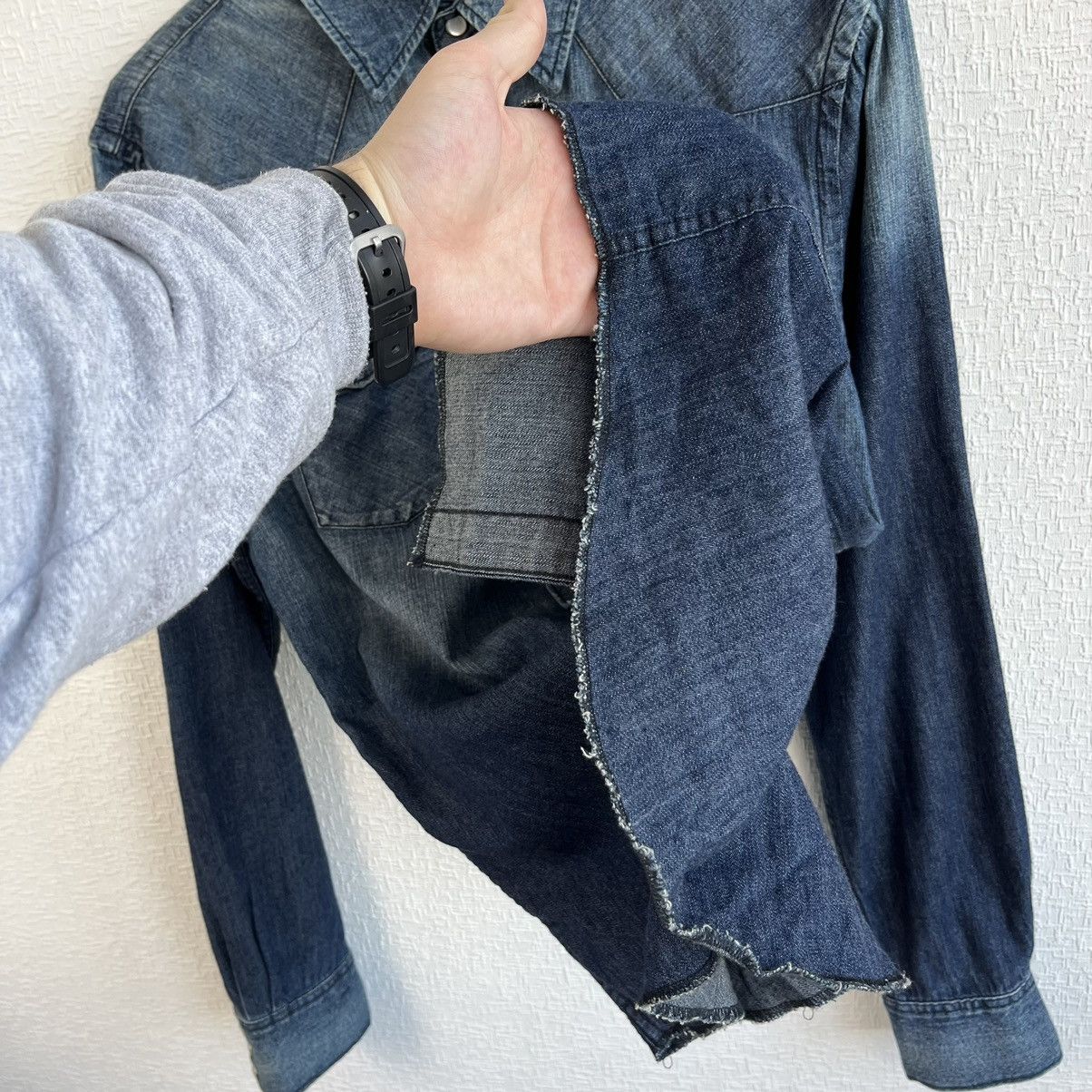 Acne Studios VINTAGE AW11 ACNE STUDIOS TEXAS DENIM BUTTON UP SHIRT Size US M / EU 48-50 / 2 - 6 Thumbnail