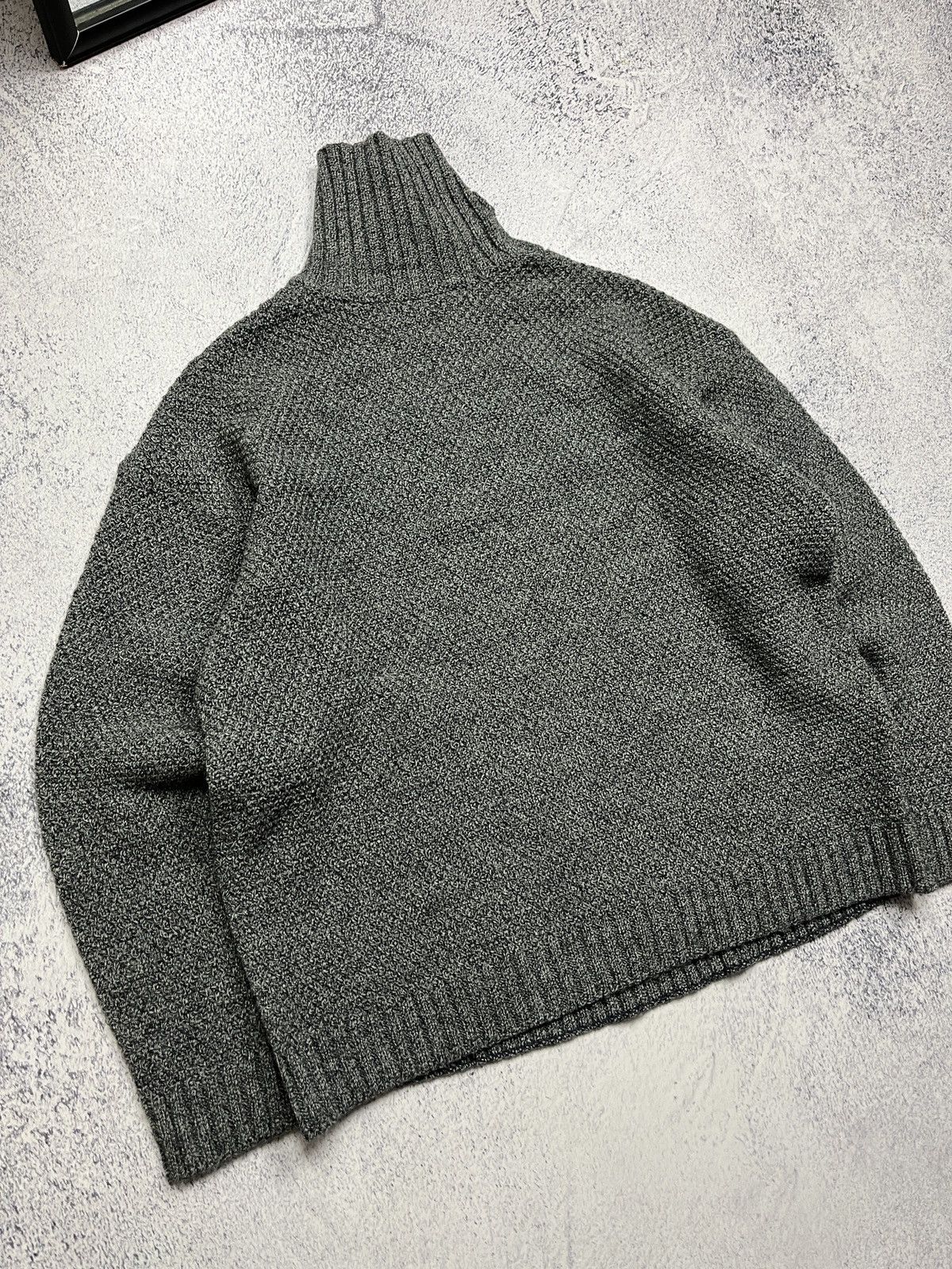 Lacoste Vintage Lacoste Geometric Knitted Sweater Turtleneck Wool Size US M / EU 48-50 / 2 - 14 Thumbnail