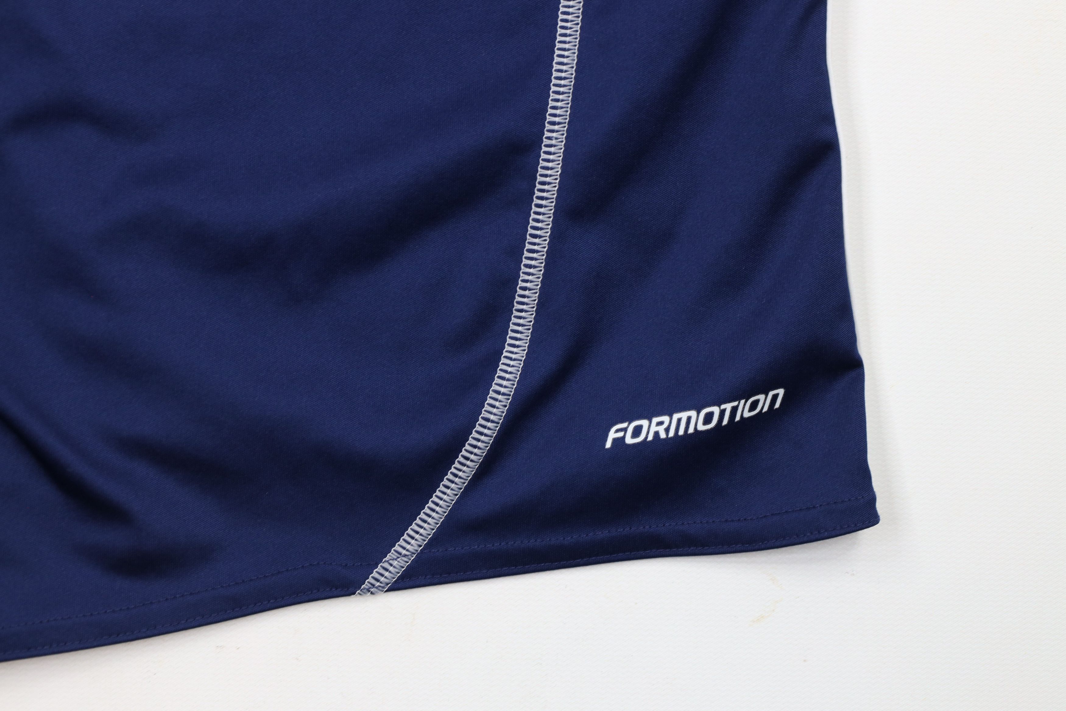 Adidas × Vintage Vintage Adidas Striped Running Jogging Soccer Shorts Blue Size US 36 / EU 52 - 12 Thumbnail