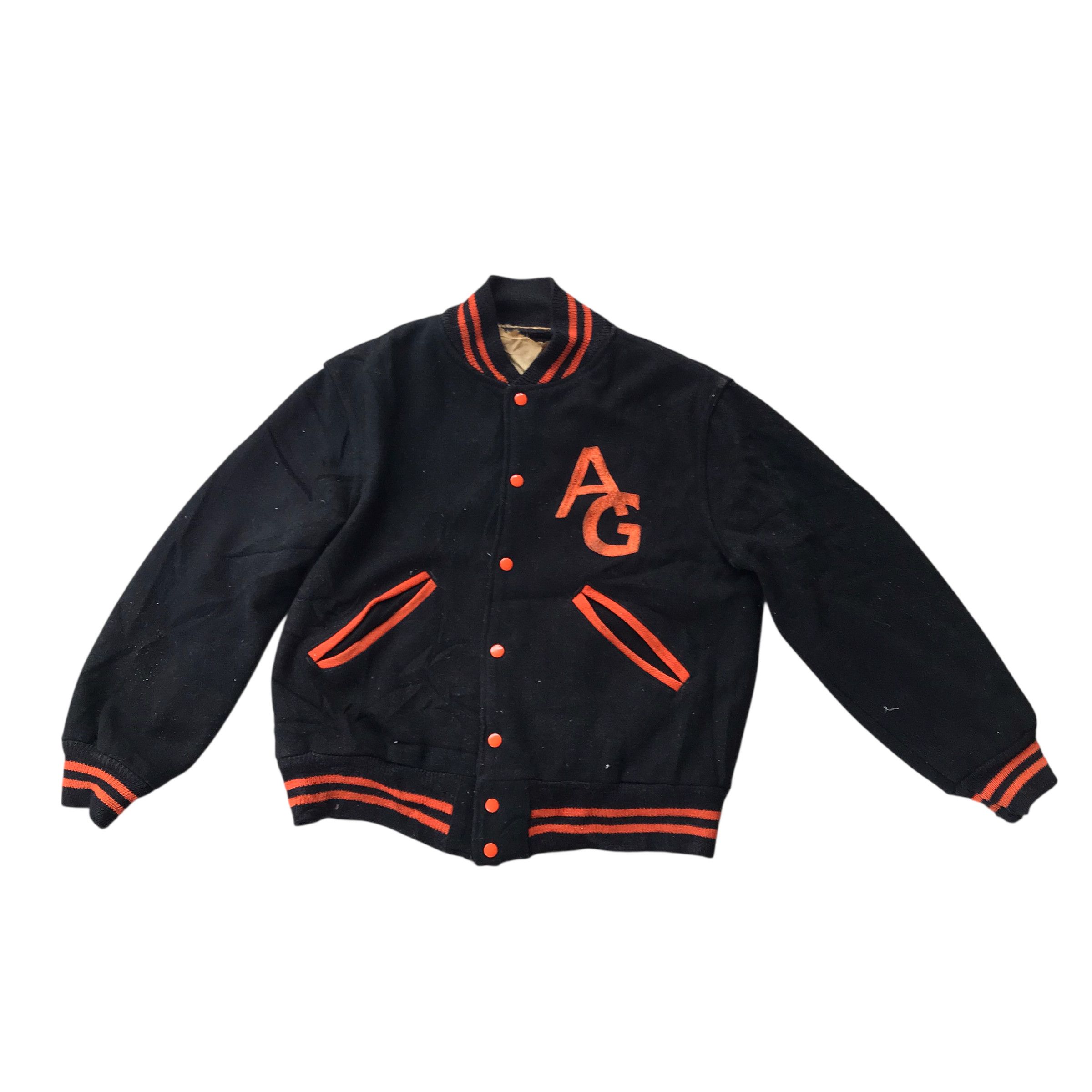 Infinite Archives Vintage 60s Varsity AG NFL Wool Jacket / Medium Size Size US M / EU 48-50 / 2 - 1 Thumbnail