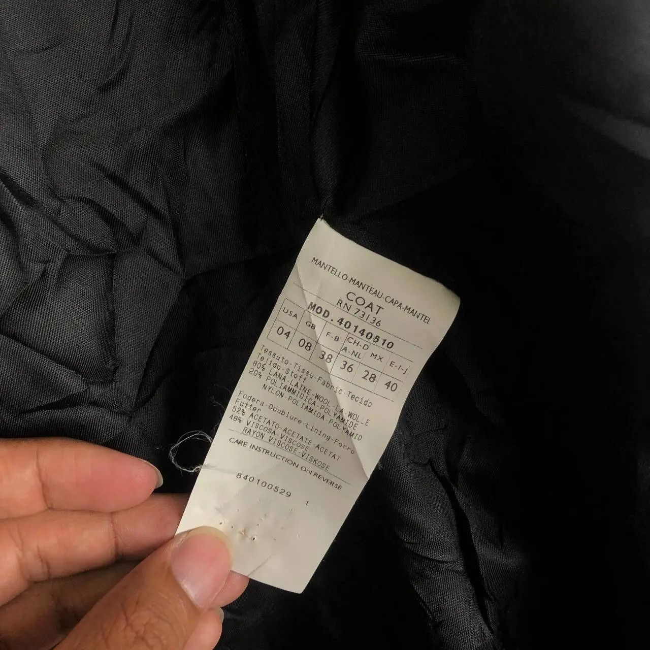 Max Mara MAX MARA Made In Italy Black Coat Max & Co Windbreaker Size M / US 6-8 / IT 42-44 - 3 Thumbnail