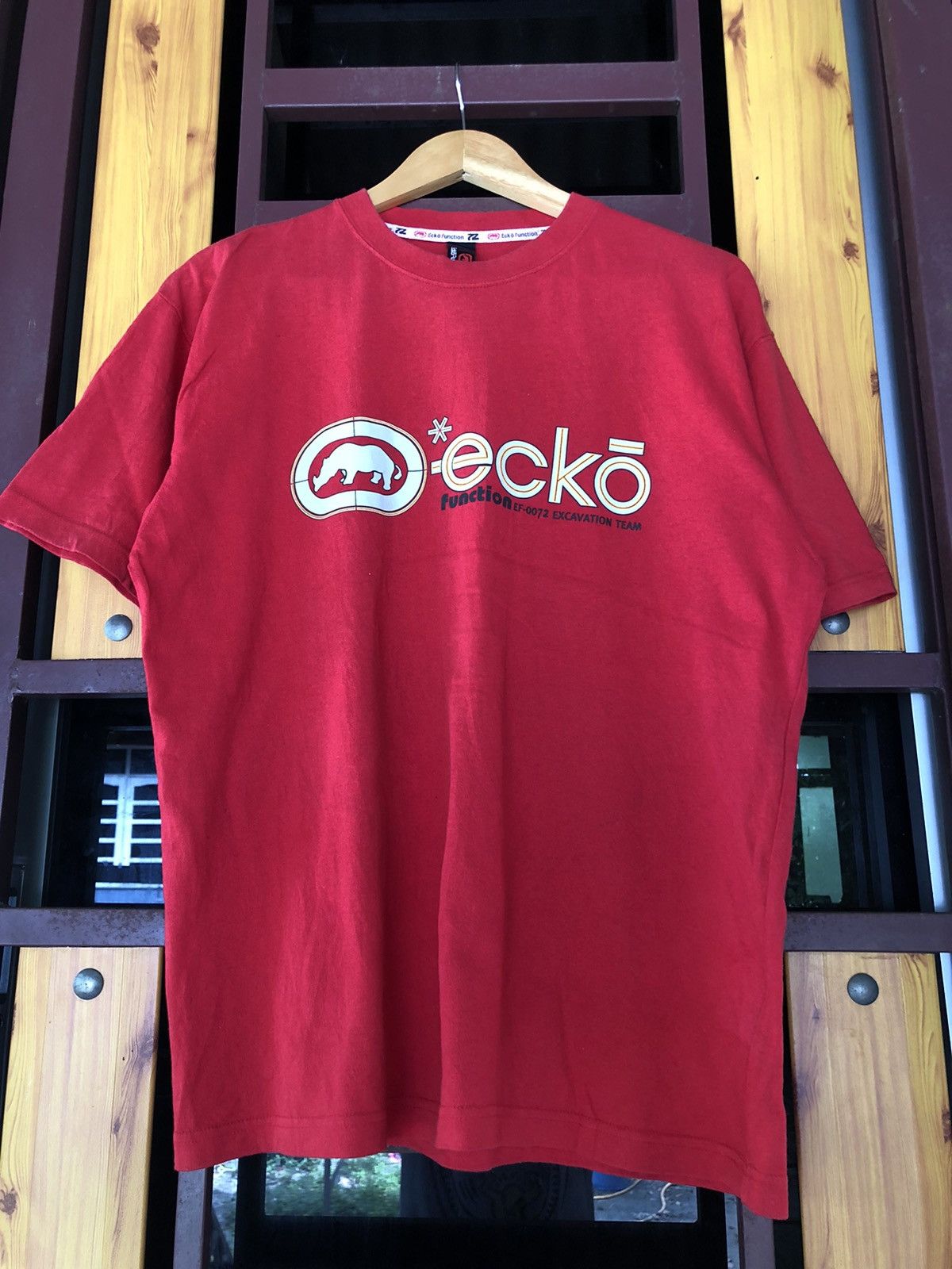 Ecko Unltd. Vintage 90s Ecko Function Centre Logo Tee Size US L / EU 52-54 / 3 - 1 Thumbnail