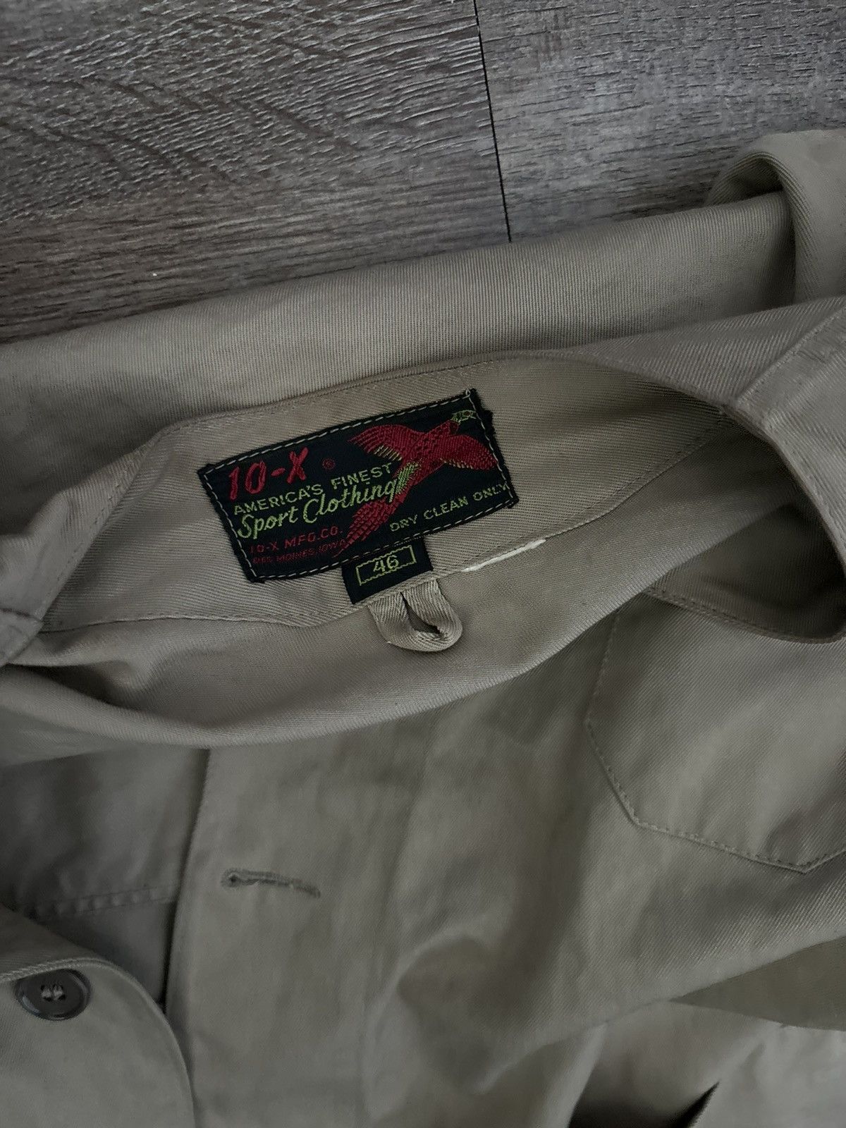 Vintage British 1940s Padded Details Shooting Jacket Size US L / EU 52-54 / 3 - 2 Thumbnail