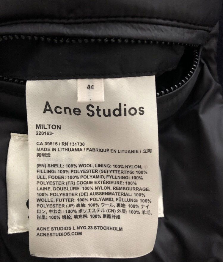Acne Studios Acne studios Wool coat 2412-Nextarrow Size US S / EU 44-46 / 1 - 5 Thumbnail