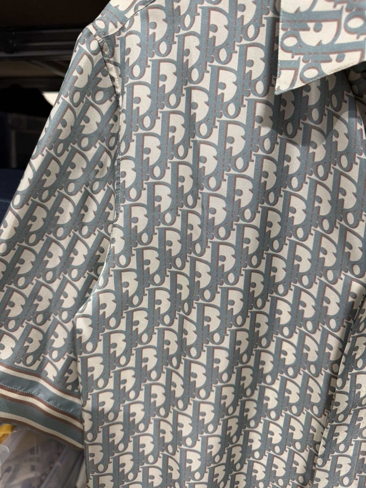 Dior Dior Oblique Monogram Silk Shirt NEW 1800$ Size US M / EU 48-50 / 2 - 6 Thumbnail