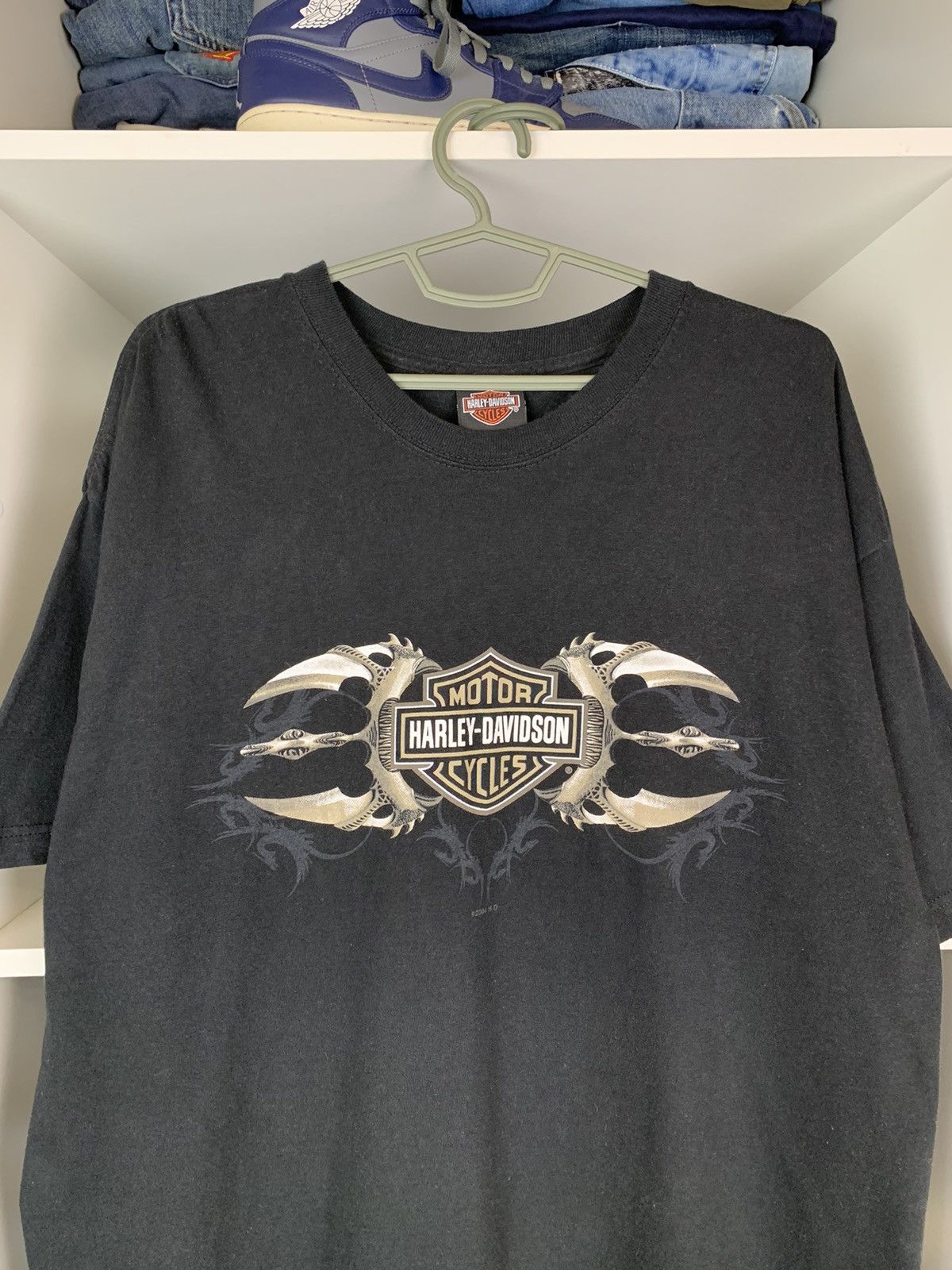 Vintage Vintage Harley Davidson Escape From Alcatraz T-shirt Size US XL / EU 56 / 4 - 3 Thumbnail