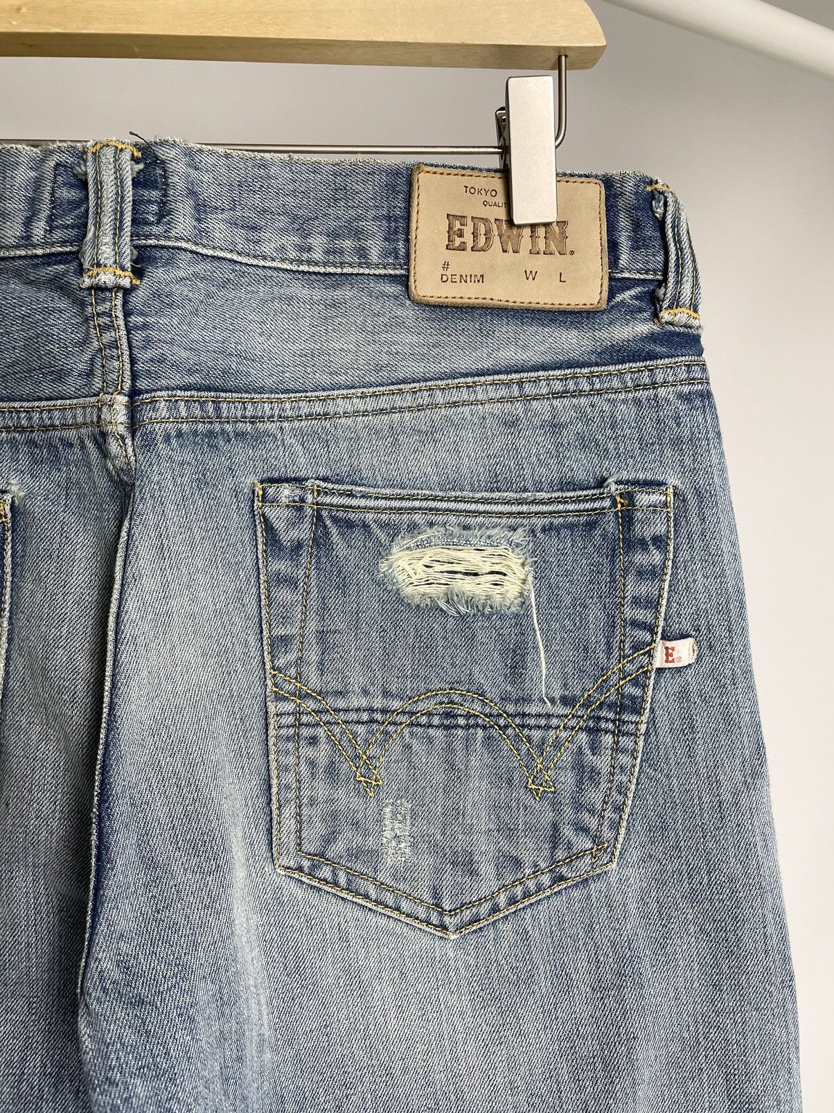 Edwin Edwin Made in Japan ( Size 32 ) Vintage Selvedge Denim Jeans Size US 32 / EU 48 - 3 Thumbnail