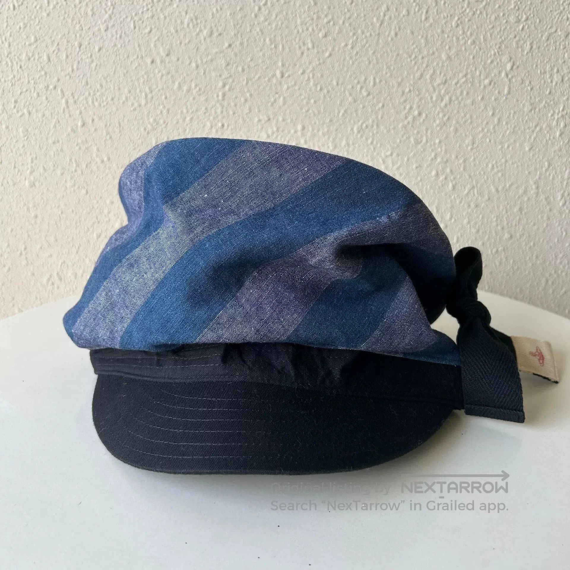 Vivienne Westwood Vintage 90s Striped Newsboy Cap. Size ONE SIZE - 4 Thumbnail