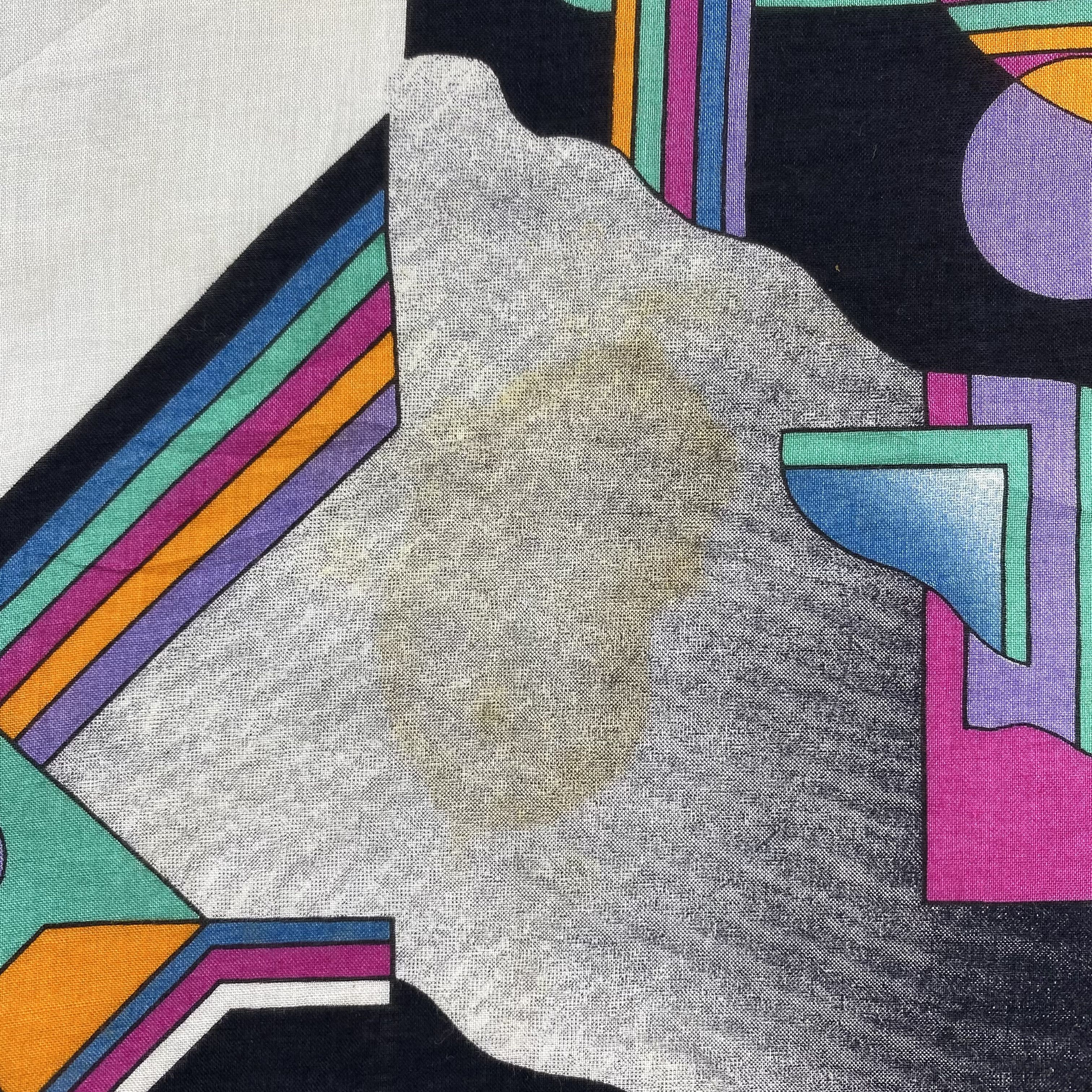Kansai Yamamoto × Vintage Kansai Yamamoto Bandana/ Handkerchief / Neckerchief-P1857 Size ONE SIZE - 5 Thumbnail