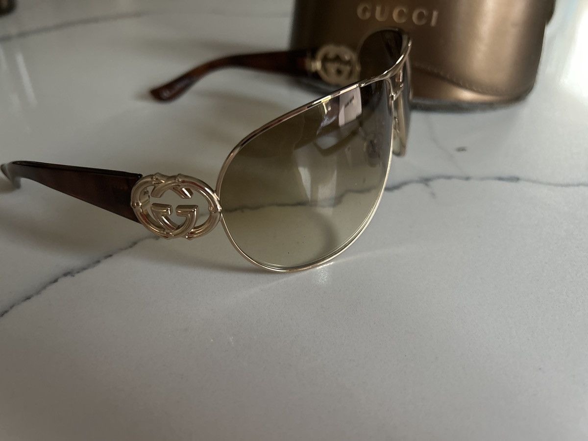 Gucci Gucci Avatiors sunglasses Size ONE SIZE - 4 Thumbnail