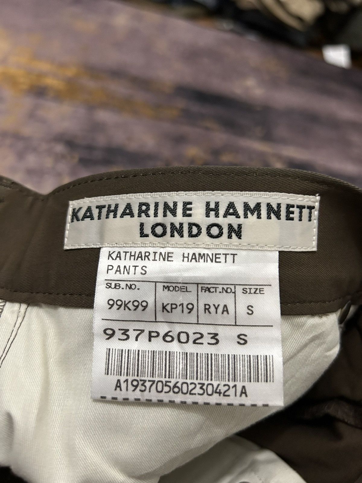 Katharine Hamnett London Vintage Katharine Hamnett 7 Pocket Pants Size US 29 - 13 Thumbnail