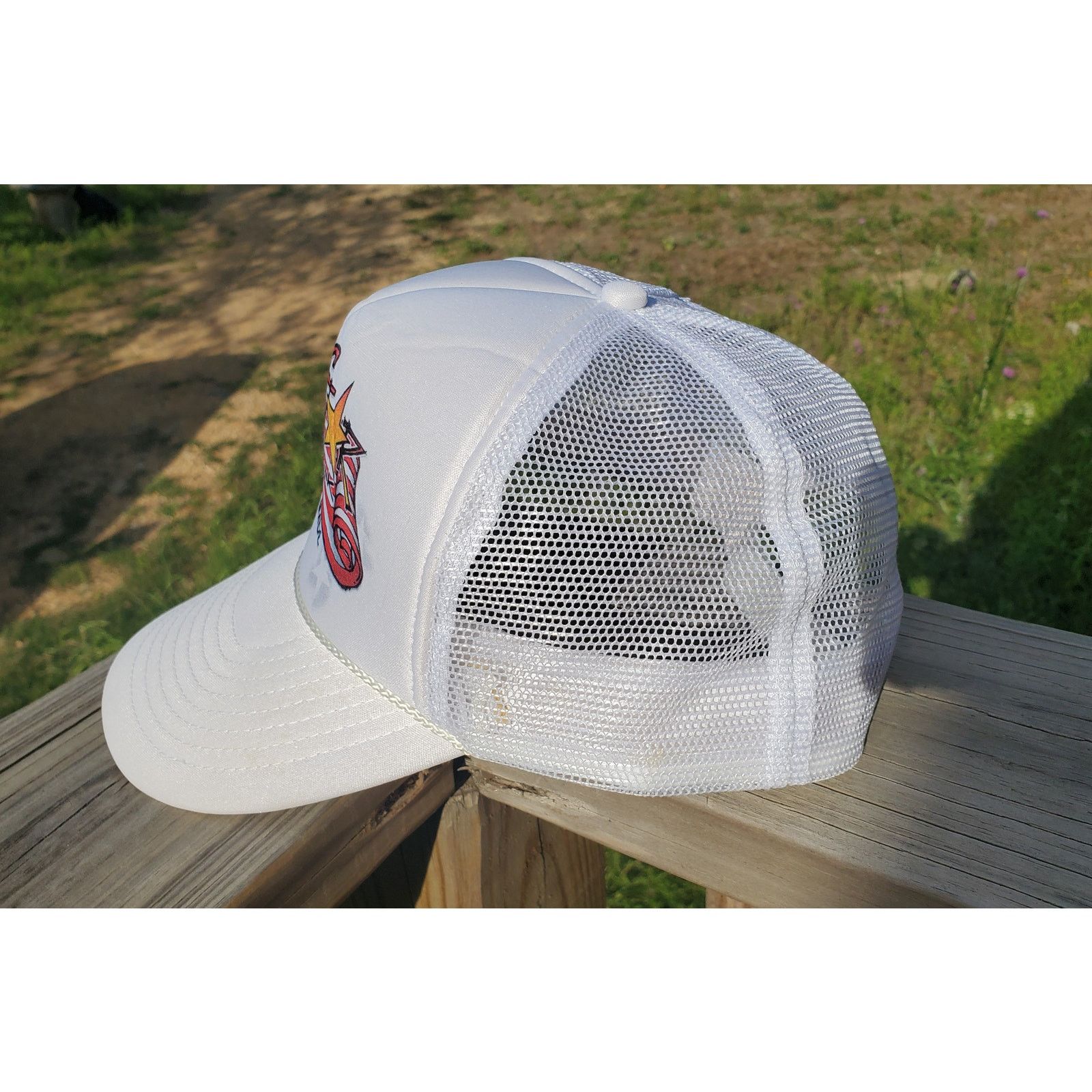 Nissan Y2K Rockstar Energy Drink American Made Trucker Rope Hat Size ONE SIZE - 4 Thumbnail
