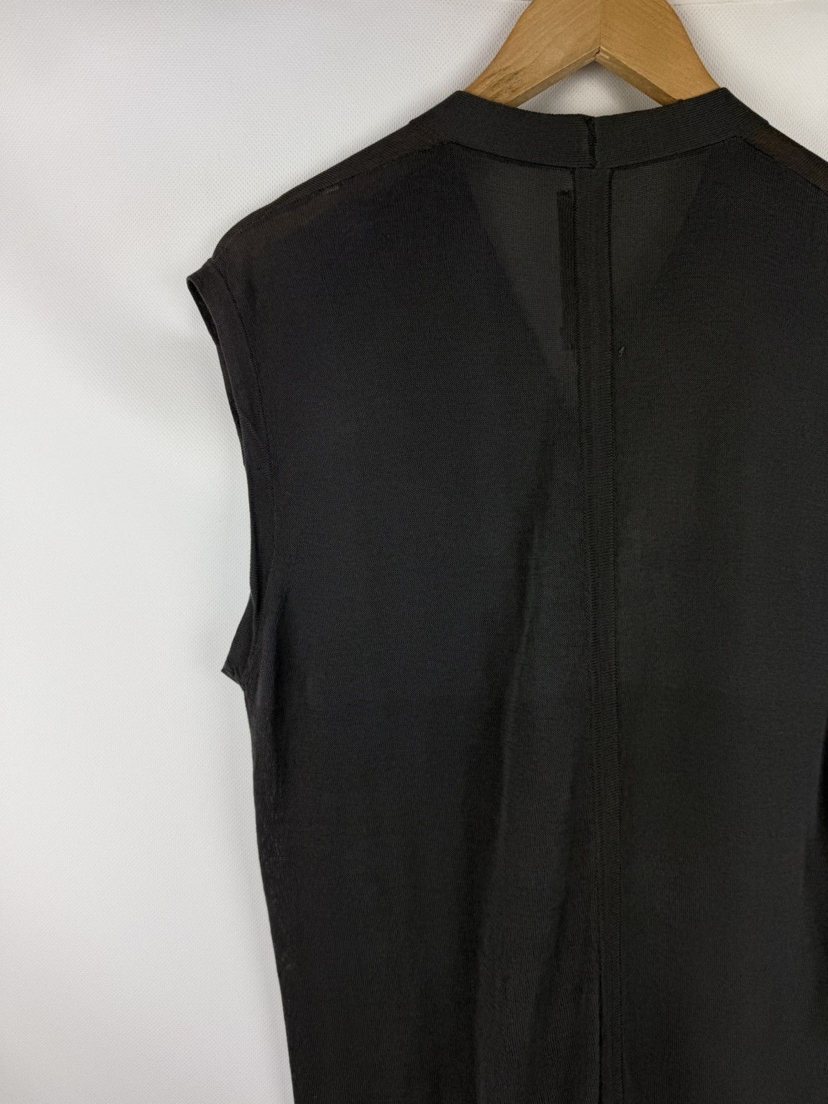 Rick Owens Rick Owens Drake S/S07 Avant-Garde Sleeveless Vest Sweater Size US M / EU 48-50 / 2 - 11 Thumbnail