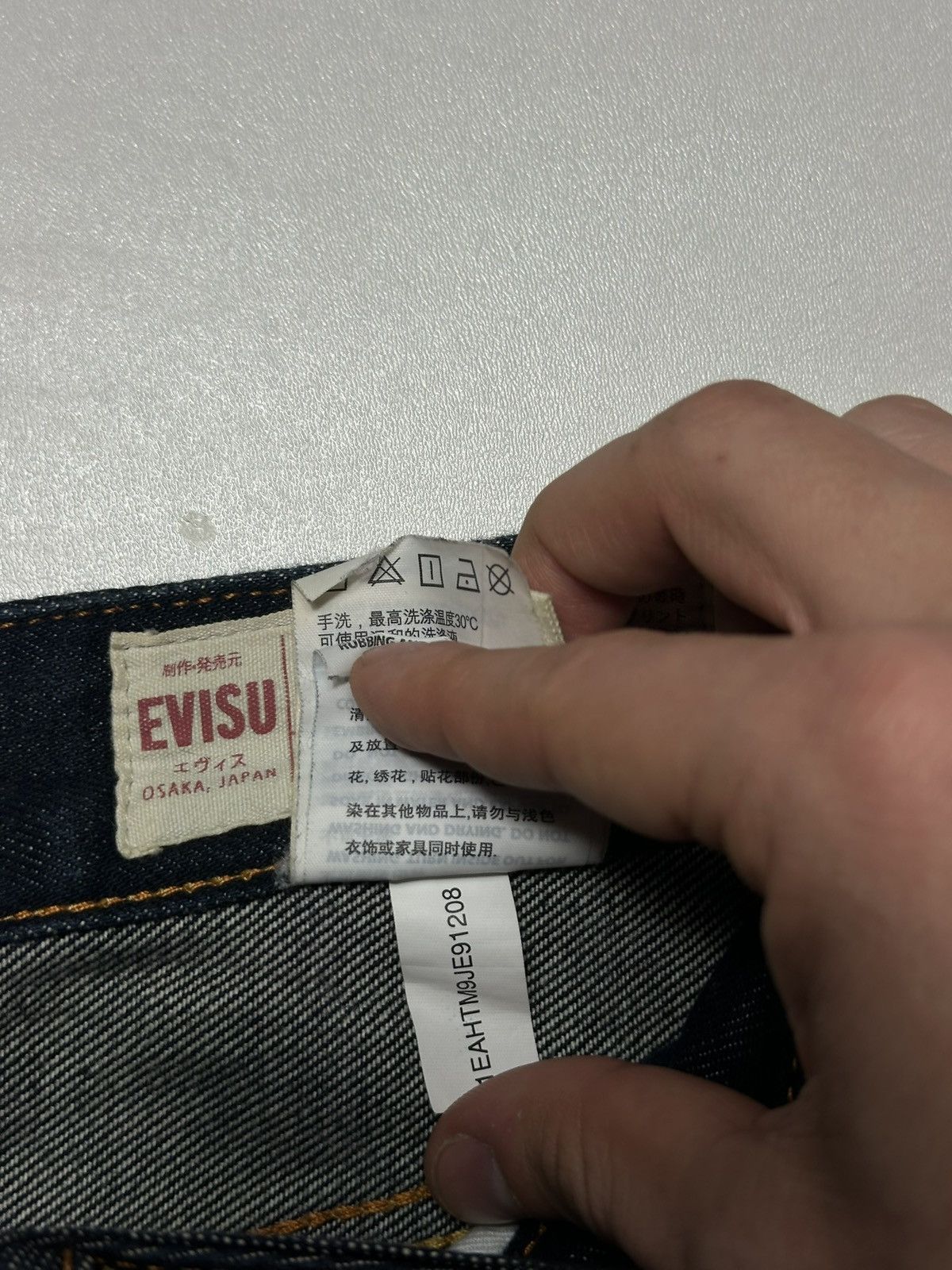 Evisu Vintage Evisu Big Daicock Jeans Size US 30 / EU 46 - 13 Thumbnail