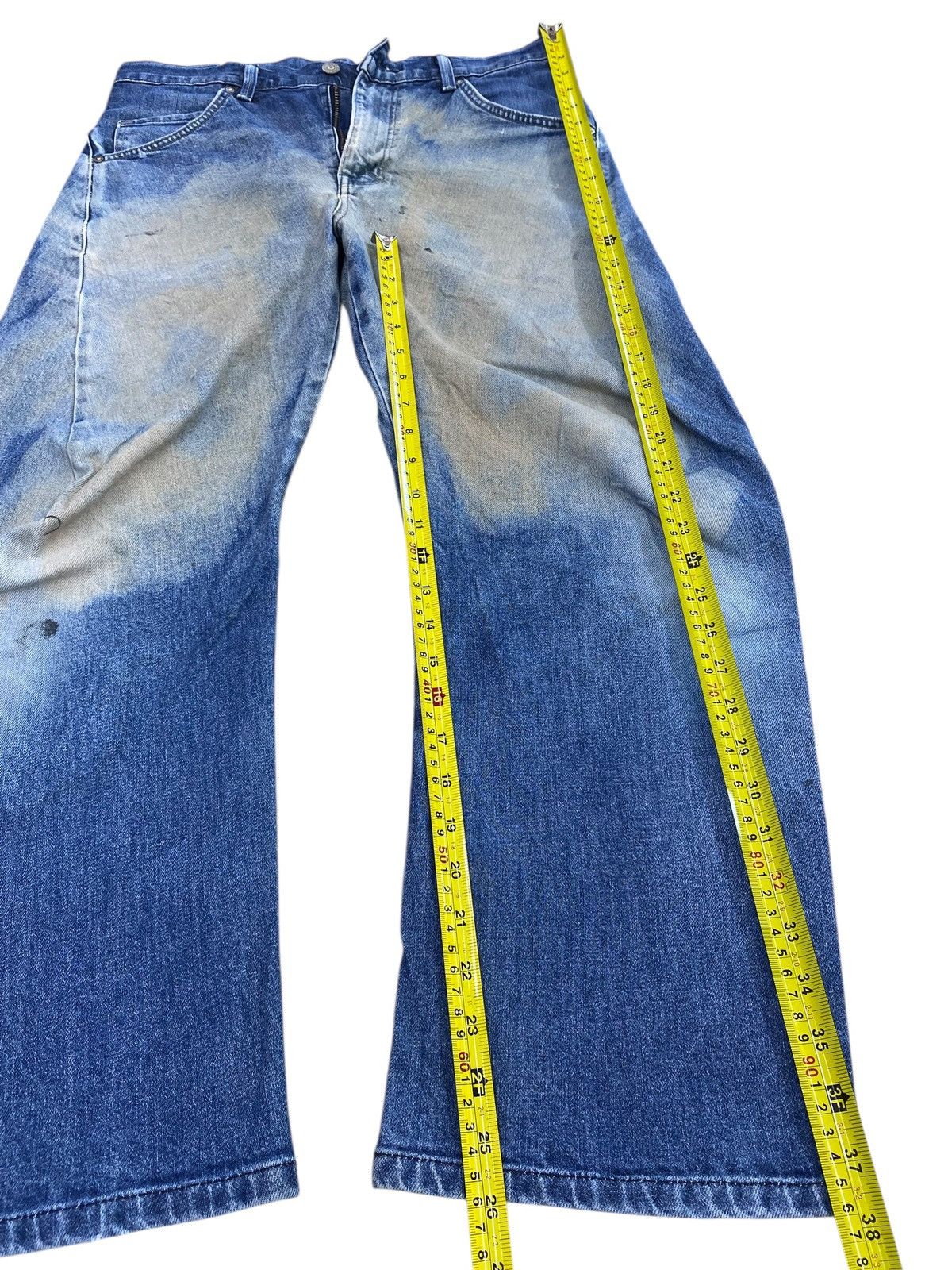 Edwin Vintage Edwin Rusty Wash Style Twist Leg Jeans Size US 33 - 7 Thumbnail