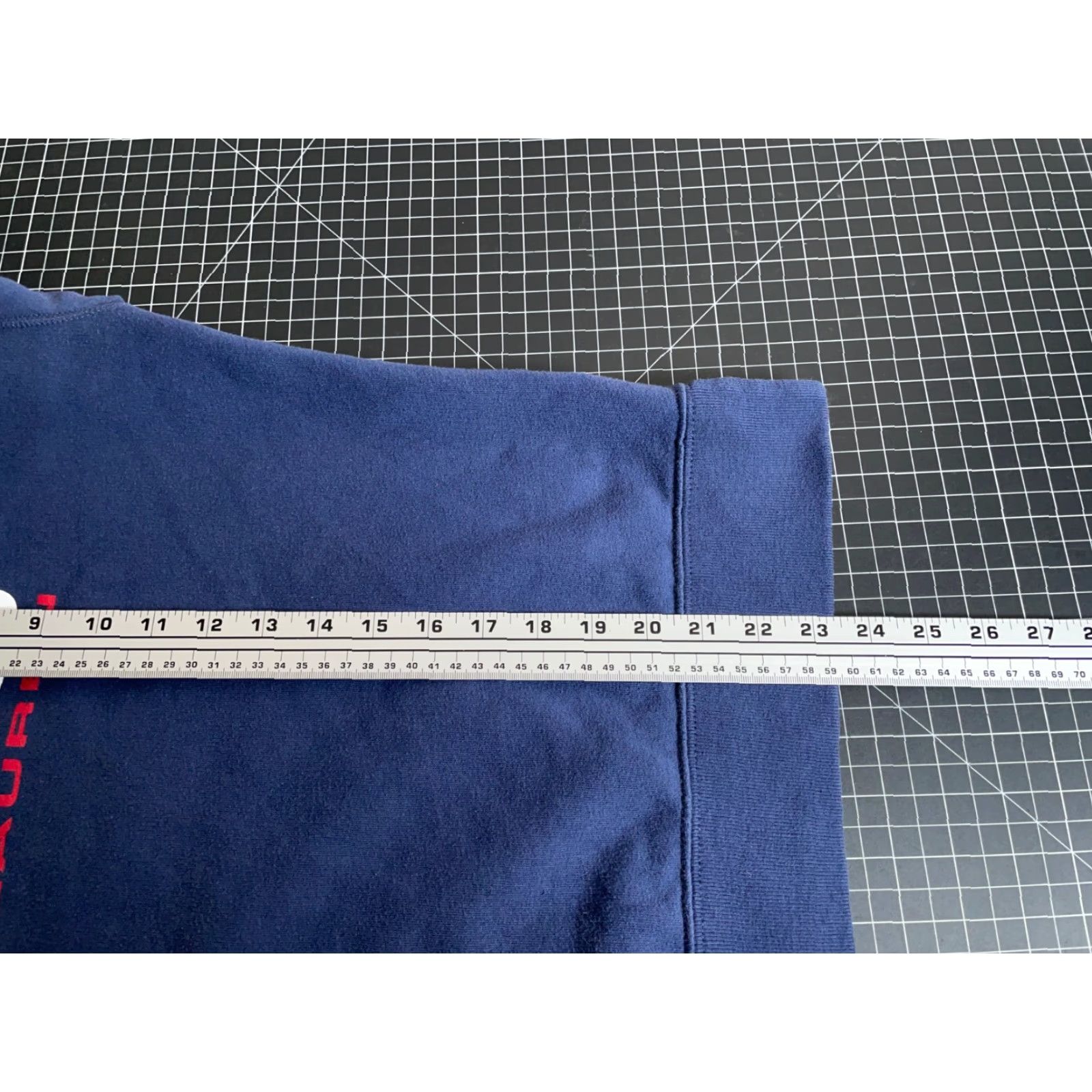 Polo Ralph Lauren Polo Ralph Lauren Sweatshirt Adult Medium Dark Blue Flag Spell Out Graphic Crew Neck Long Sleeve Boxy Fit Size US M / EU 48-50 / 2 - 6 Thumbnail