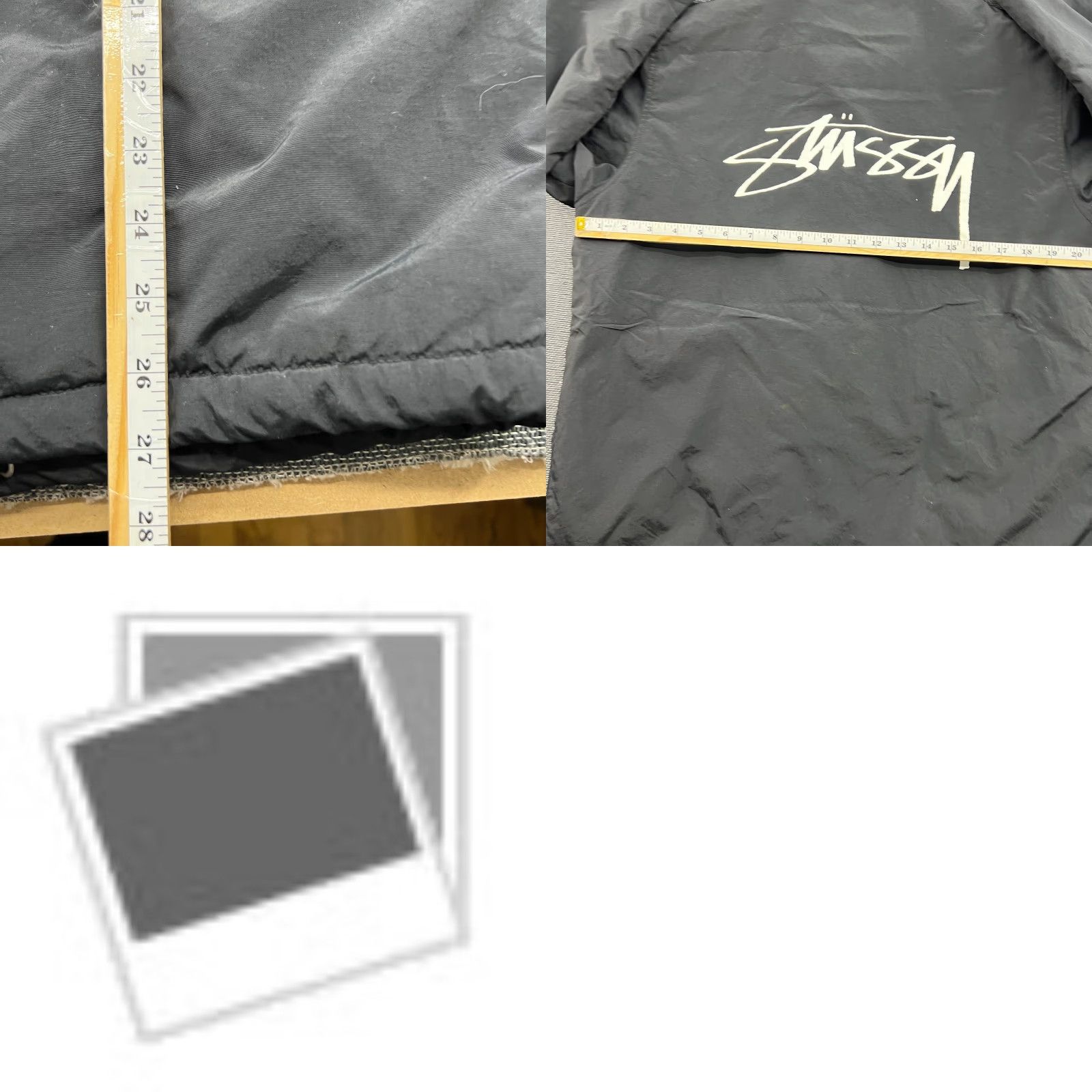 Coach Stussy Coat Jacket Mens Small Black Faux Fur Lining Size US S / EU 44-46 / 1 - 10 Thumbnail