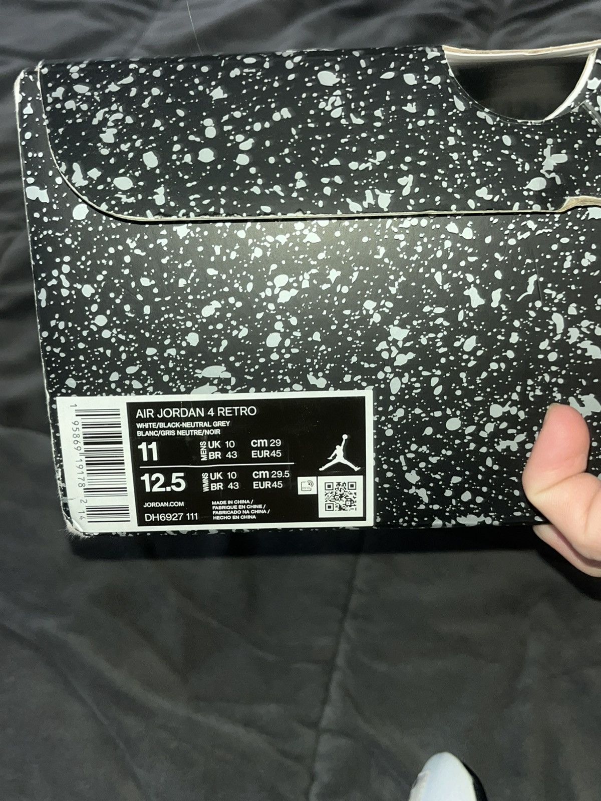 Jordan Brand × Nike JORDAN 4 MILITARY BLACK Size US 11 / EU 44 - 6 Thumbnail