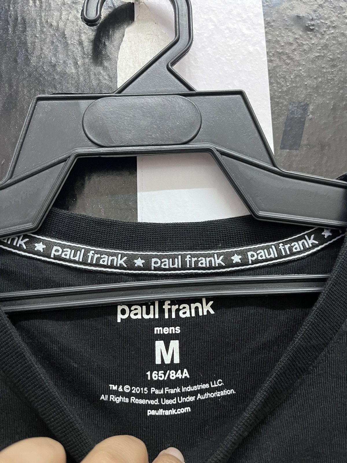 Paul Frank × Vintage RARE VNTG MONKEY PAUL FRANK GLITER TEE Size US M / EU 48-50 / 2 - 6 Thumbnail