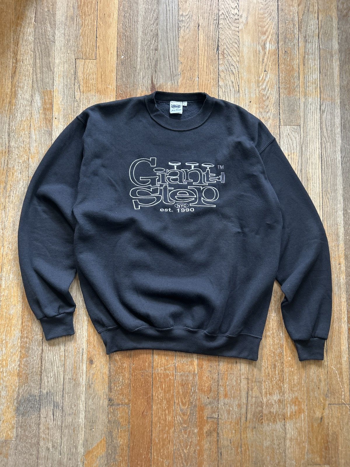 Vintage Giant Step Records Promo Sweater Size Large