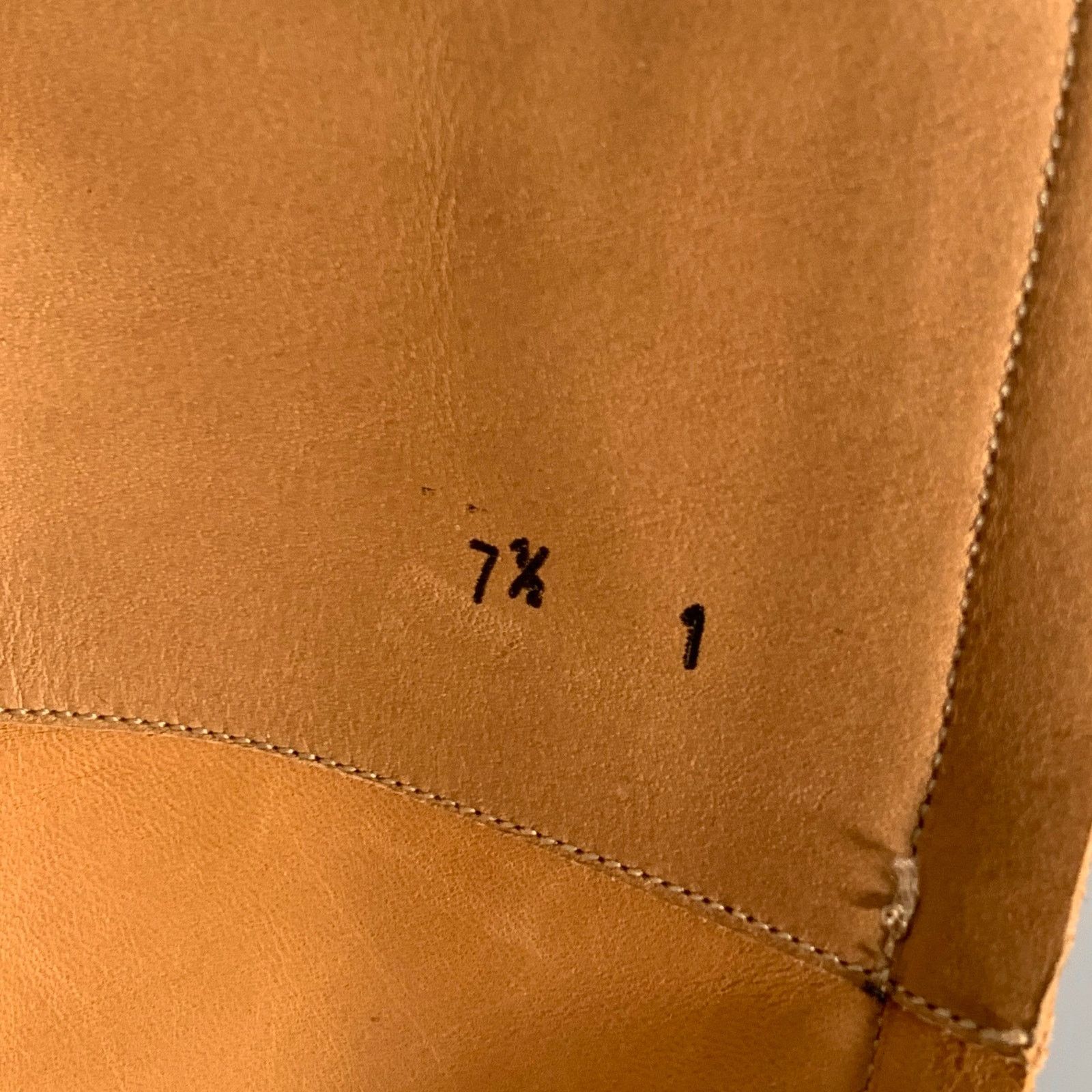 Paul Stuart PAUL STUART 7.5 Black Tan Leather Side Zipper Riding Boots Size US 7.5 / IT 37.5 - 7 Thumbnail