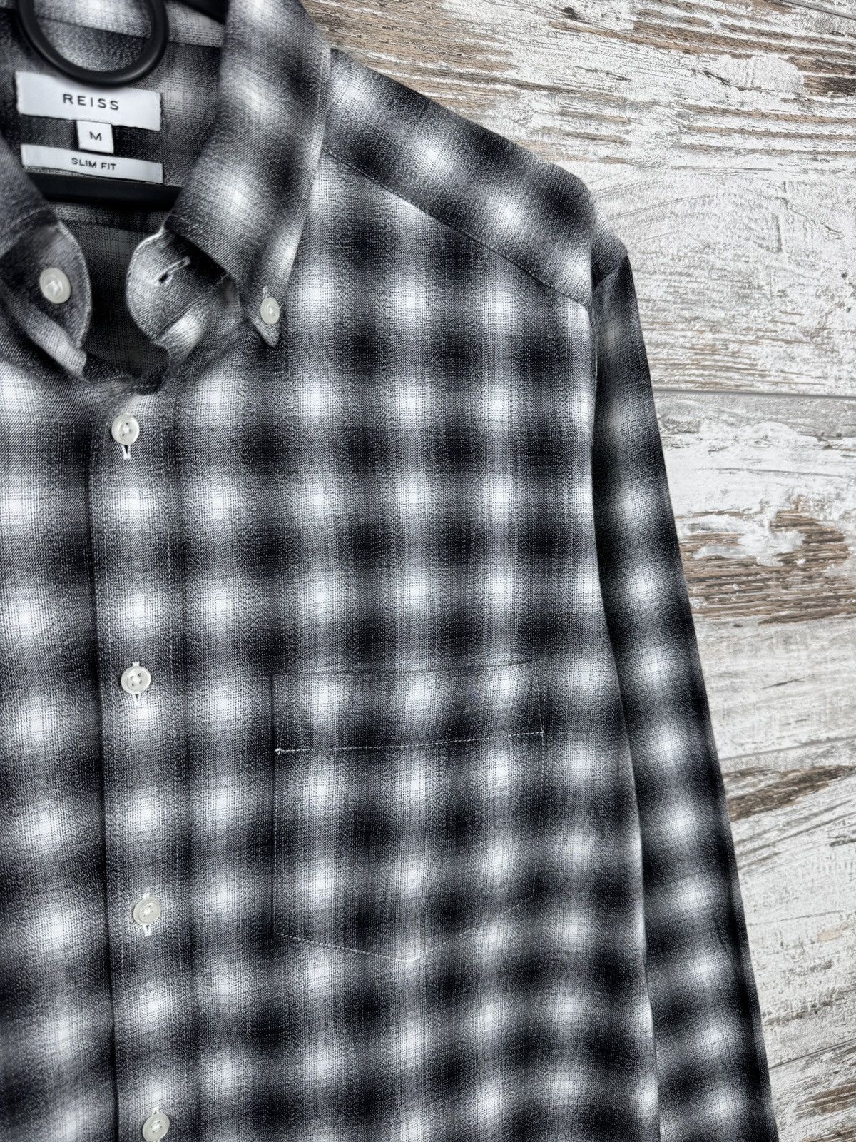Reiss Mens Vintage Reiss shirts button up luxury size M Size US M / EU 48-50 / 2 - 6 Thumbnail