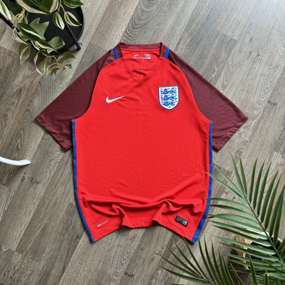 Nike Nike England 2016 Away Soccer Jersey Size US M / EU 48-50 / 2 - 1 Thumbnail