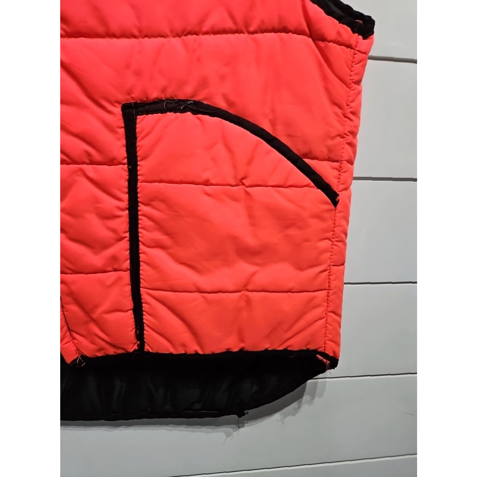 Lumberjack VINTAGE Stihl Chainsaw Logging Lumberjack Orange Vest Mens Large Size US L / EU 52-54 / 3 - 3 Thumbnail