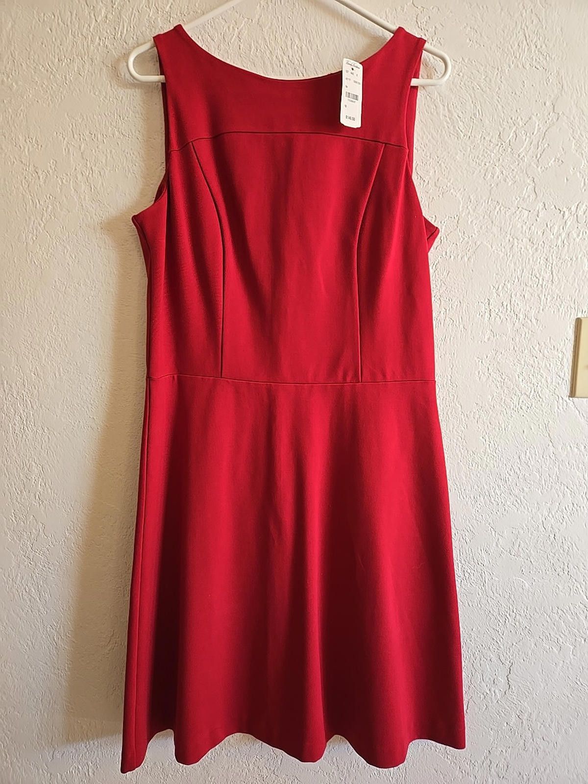 Brooks Brothers Brooks Brothers Womens Sz 12 A-Line Dress Sleeveless Red NEW Size M / US 6-8 / IT 42-44 - 3 Thumbnail