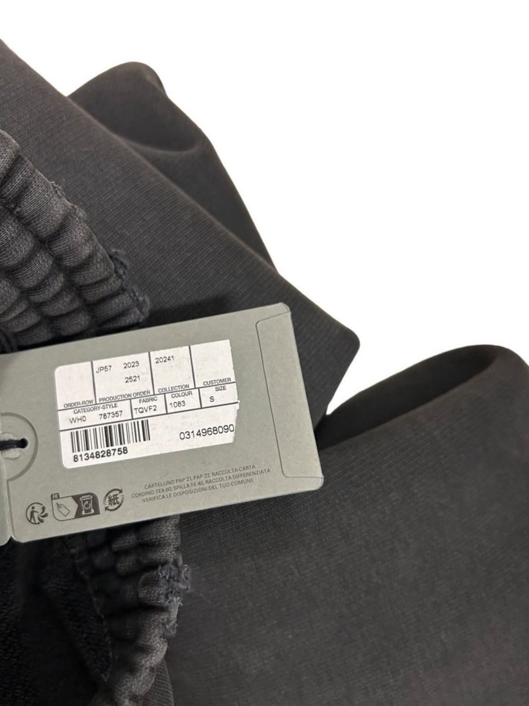Balenciaga BALENCIAGA SNBN Ultra Heavy Cotton Sweatpants Size US 32 / EU 48 - 9 Thumbnail