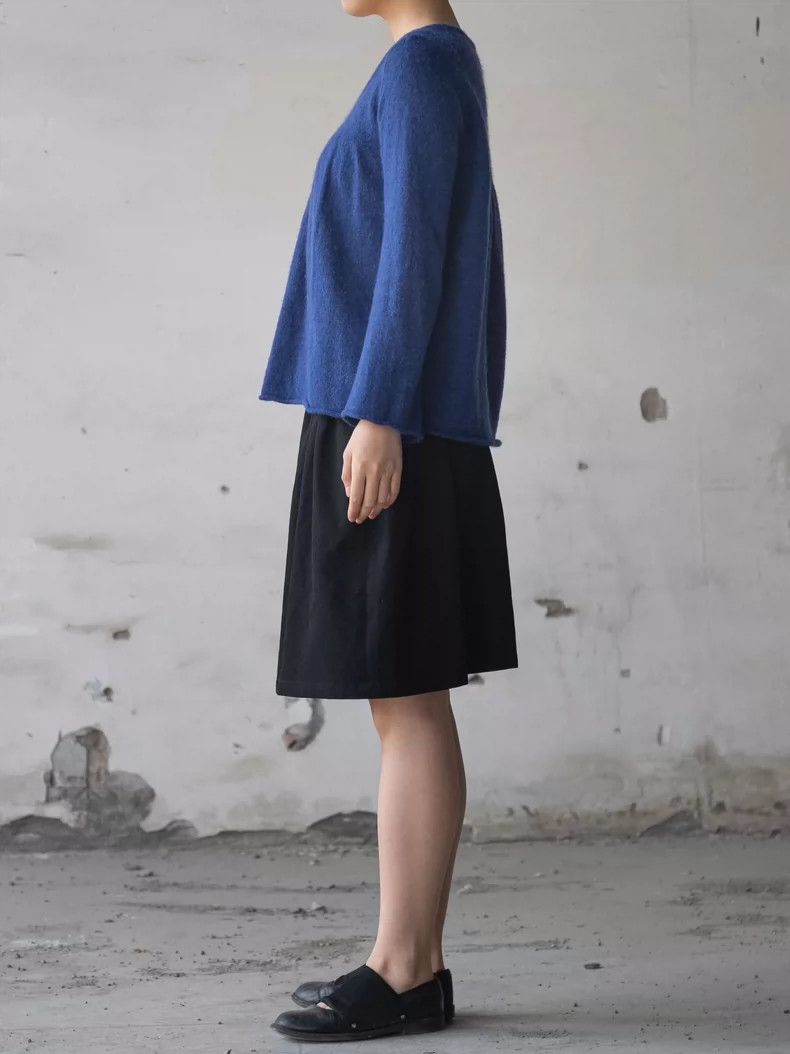 Vivienne Westwood Blue and purple Saturn knit top
