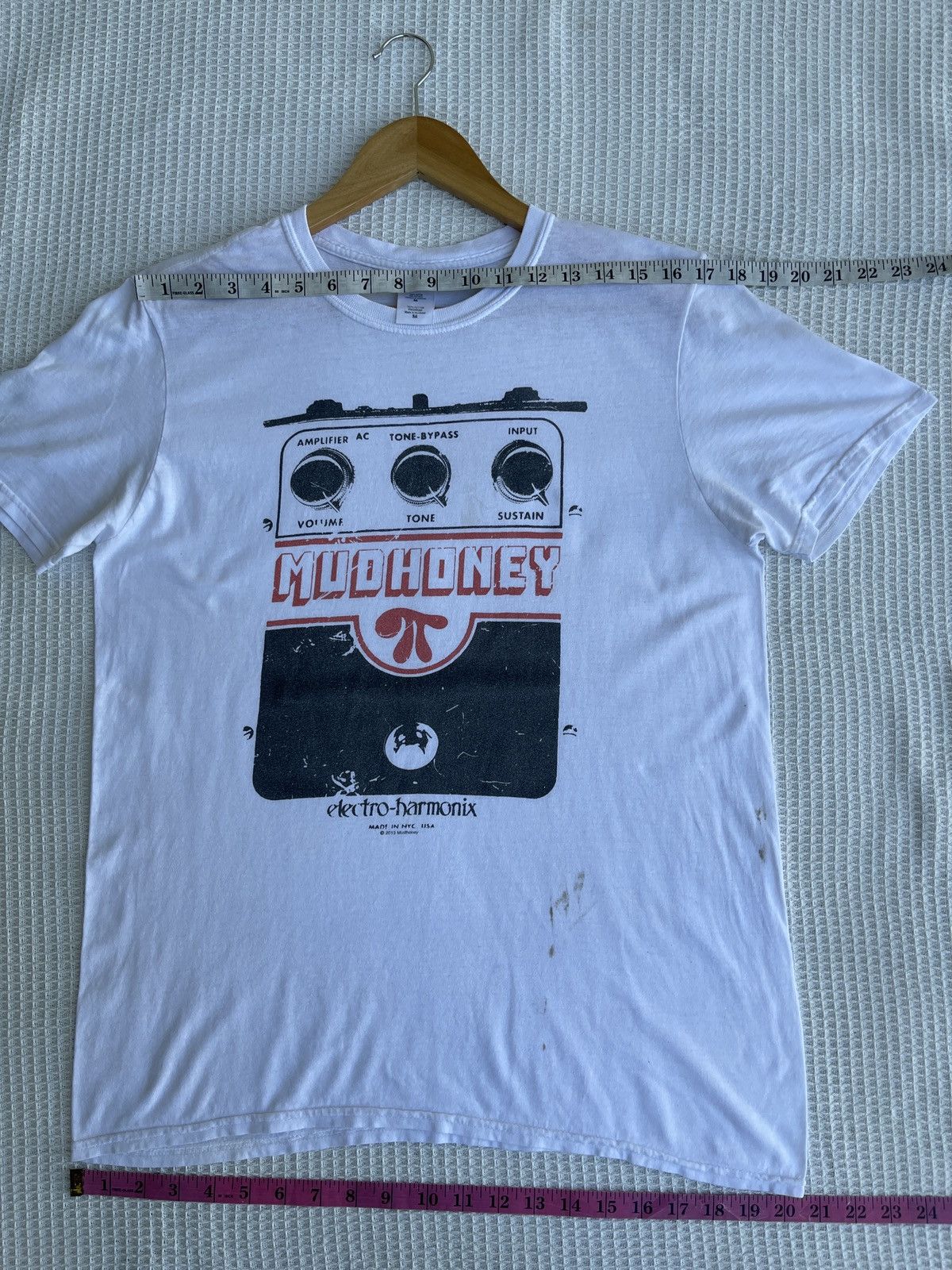 Band Tees Last Drop🔥Rare🔥Vintage MUDHONEY Electro Harmonix T Shirt Size US M / EU 48-50 / 2 - 9 Thumbnail