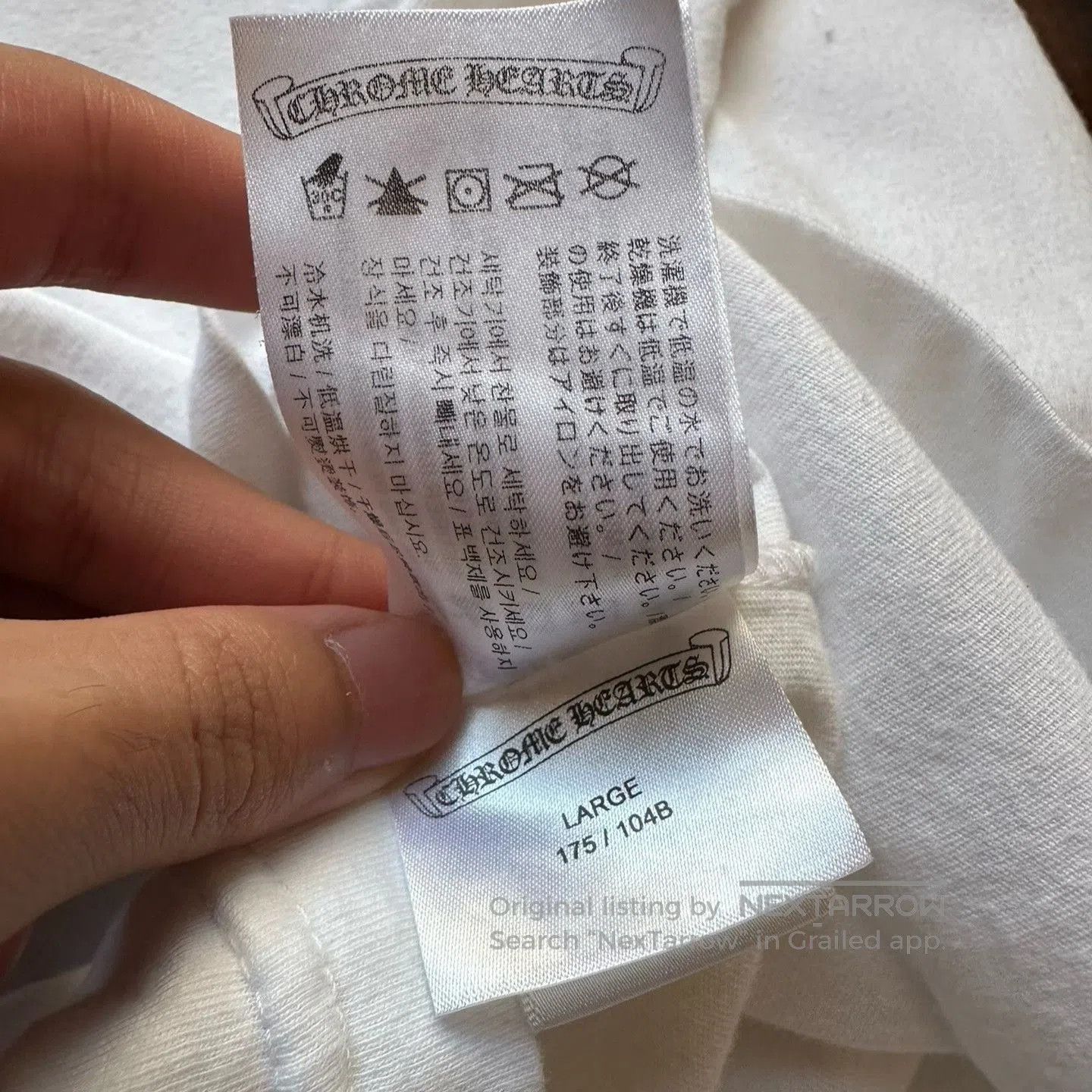 Chrome Hearts Chrome Hearts Horseshoe T. Size US L / EU 52-54 / 3 - 5 Thumbnail
