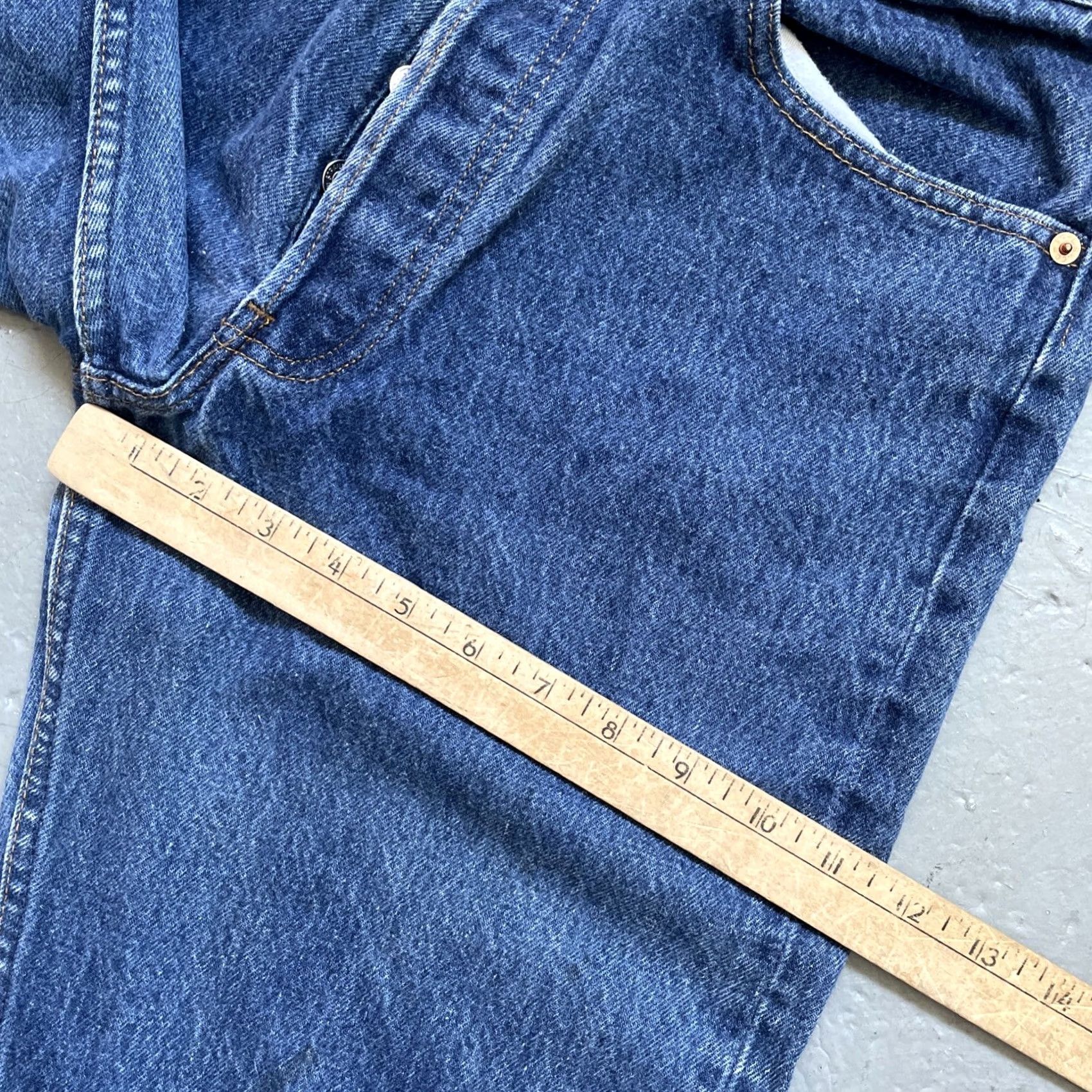 Levi's VINTAGE Levi's 501 XX Jeans Denim Men 34x36 Blue Medium Wash USA 80s 90s Workwear Straight Buttress? Size US 34 / EU 50 - 5 Thumbnail