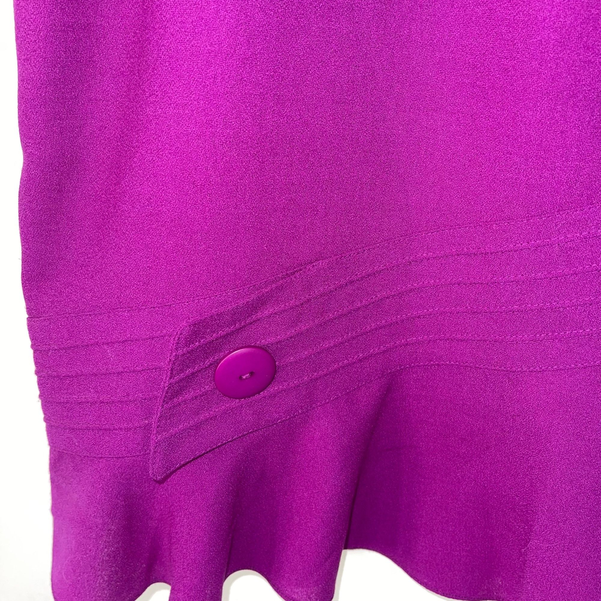 Vintage Jacques Vert Vintage Womens Skirt Size 14 Purple Crepe Size 36" / US 14 / IT 50 - 9 Thumbnail