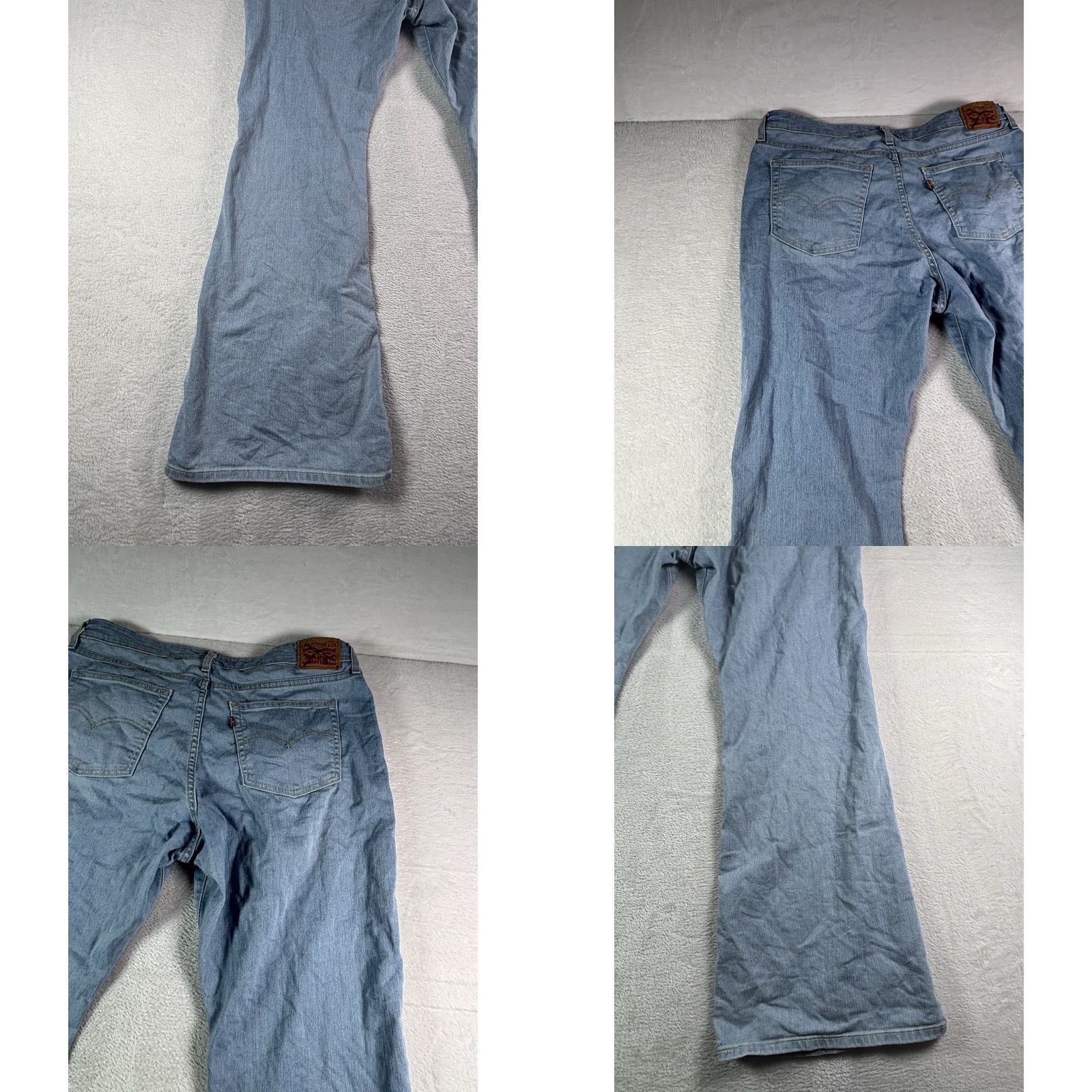 Levi's Levi's 726 Flare Jeans Women's 32x30 Light Wash Denim Size 24" / US 00 / IT 34 - 9 Thumbnail