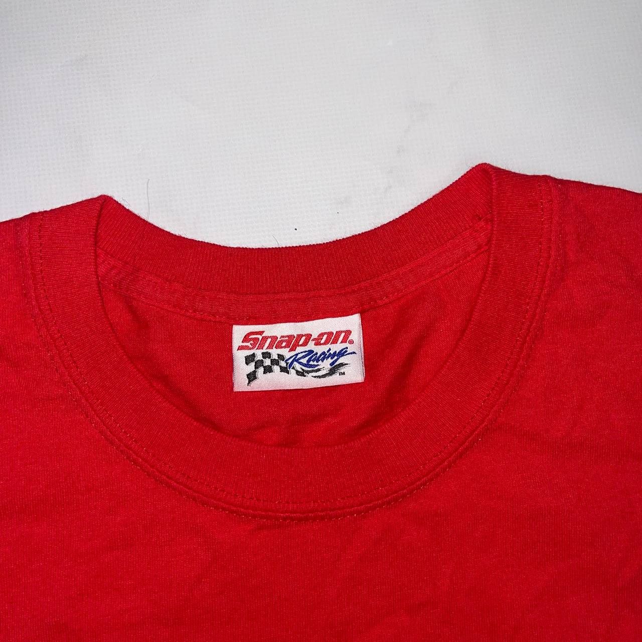 Vintage Vintage Racing Snap On Tools Tshirt Red t-shirt size XL Size US XL / EU 56 / 4 - 6 Thumbnail