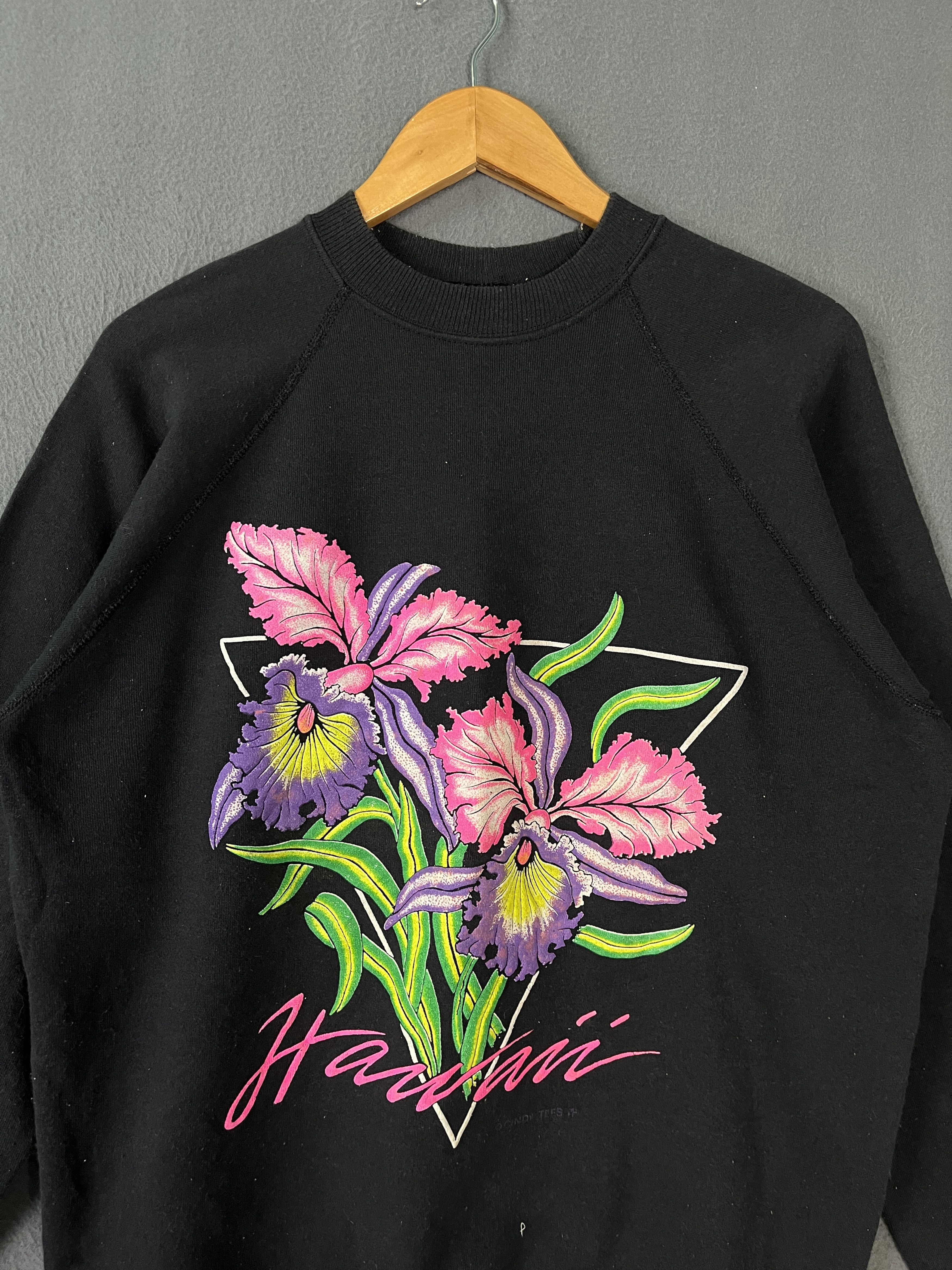 Vintage Vintage USA 90s Hawaii by Cindy Tees Honolulu Sweatshirt Size US L / EU 52-54 / 3 - 3 Thumbnail