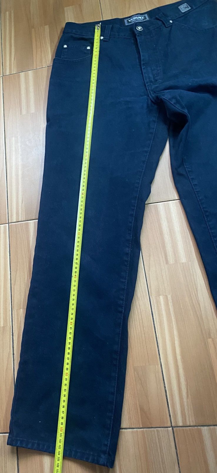Versace Versace Jeans Couture Men’s Dark Blue Jeans 34 Vintage Size US 34 / EU 50 - 20 Thumbnail