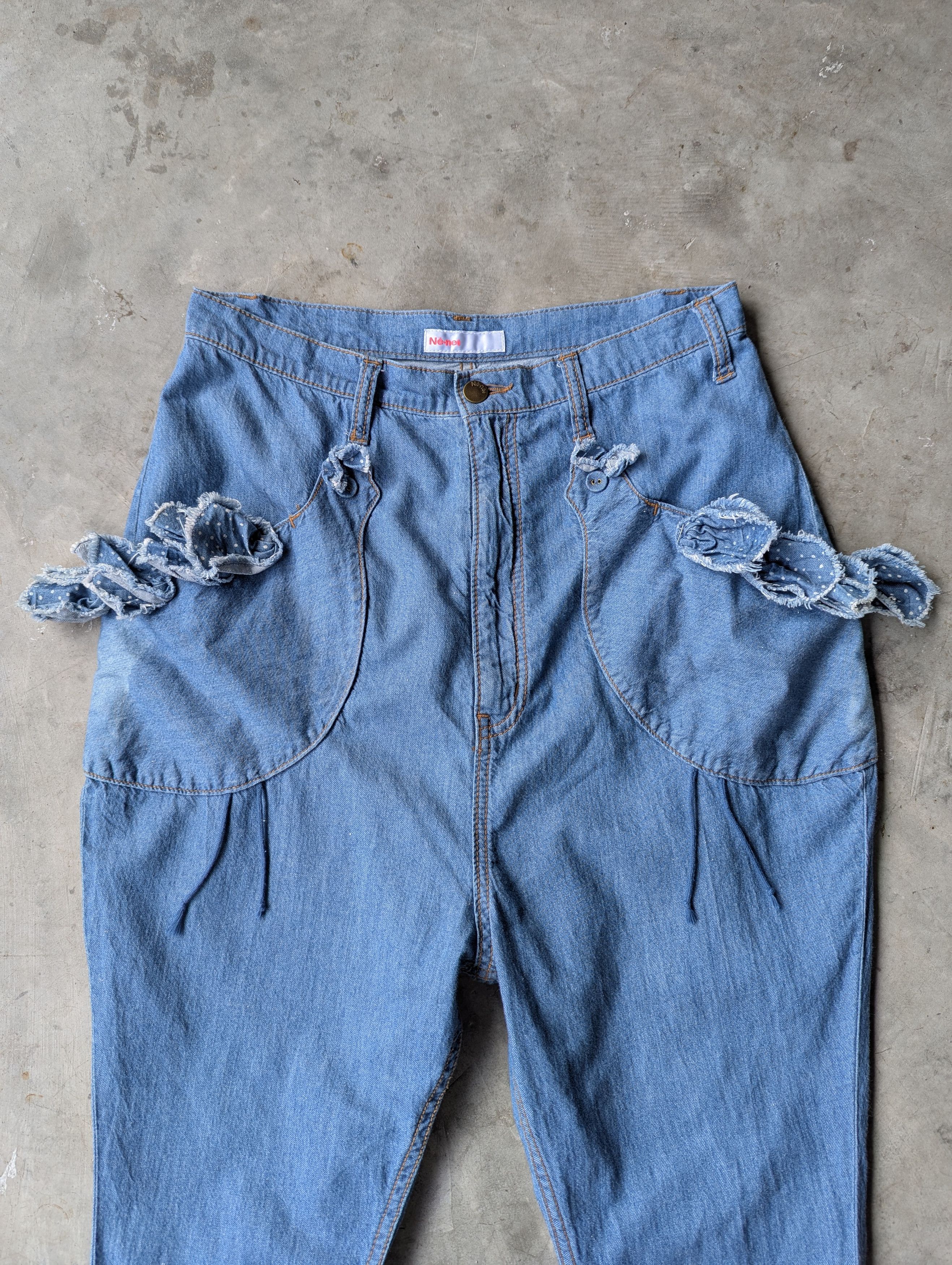 Ne-Net Ne-Net Issey Miyake Balloon Pants Jeans Size 30" / US 8 / IT 44 - 3 Thumbnail