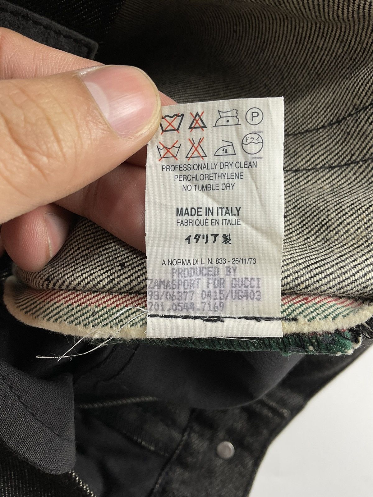 Gucci Gucci x Tom Ford F/W'98 Straight Denim Size US 30 / EU 46 - 14 Thumbnail