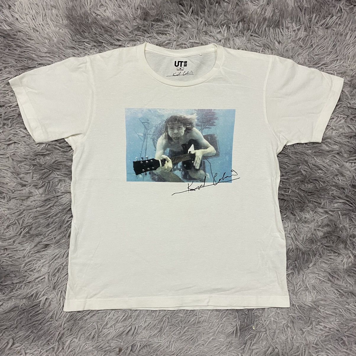 Band Tees × Kurt Cobain × Uniqlo Kurt cobain X uniqlo ni…