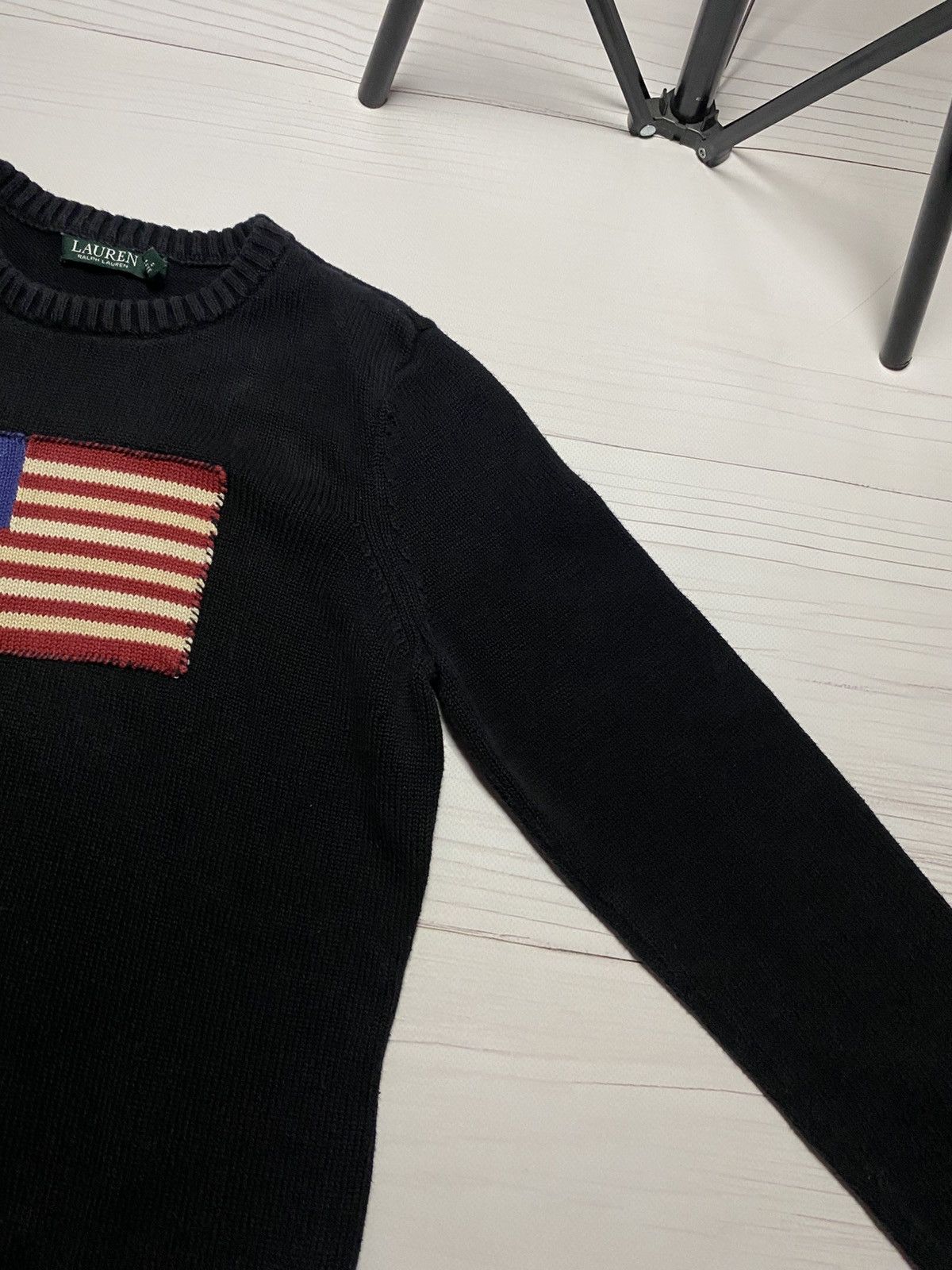 Lauren Ralph Lauren Vintage Lauren Ralph Lauren American Flag RLL knit sweater Size US M / EU 48-50 / 2 - 9 Thumbnail
