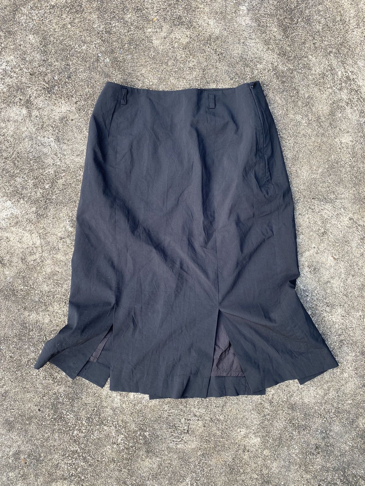 Issey Miyake 🖤BLACKDAY🖤ICB-Japanesebrand Skirt Isseymiyake Size 25" / US 0 / IT 36 - 2 Thumbnail