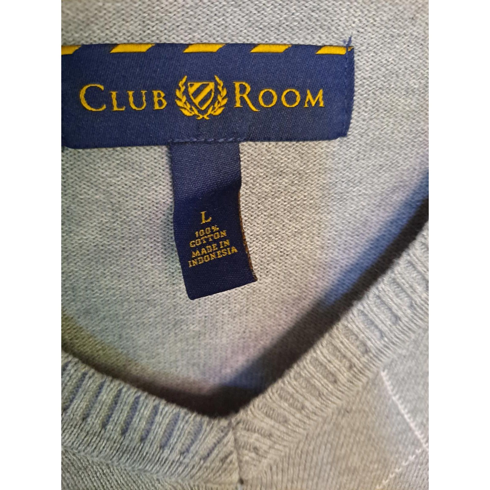 Club Room Club Room Argyle Black and Blue Sweater Vest Size Large Size US L / EU 52-54 / 3 - 3 Thumbnail