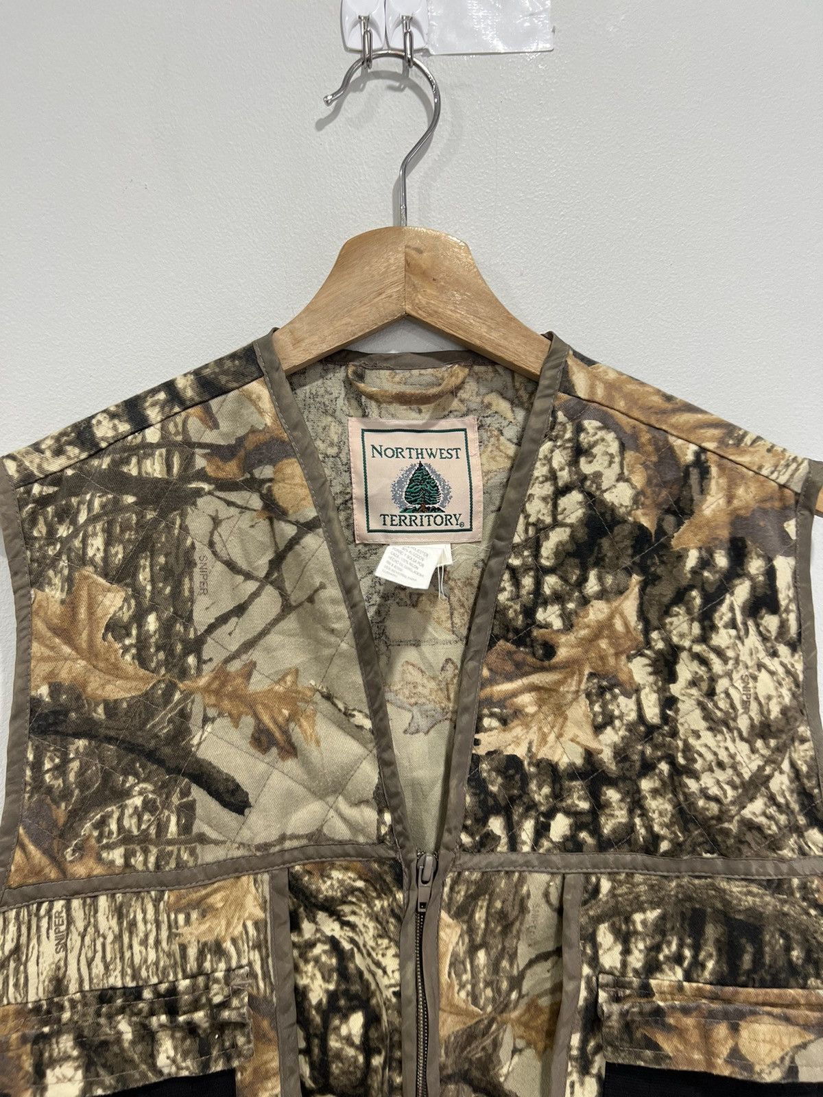 Vintage Vintage Real Tree Camo Vest utility Size US M / EU 48-50 / 2 - 4 Thumbnail
