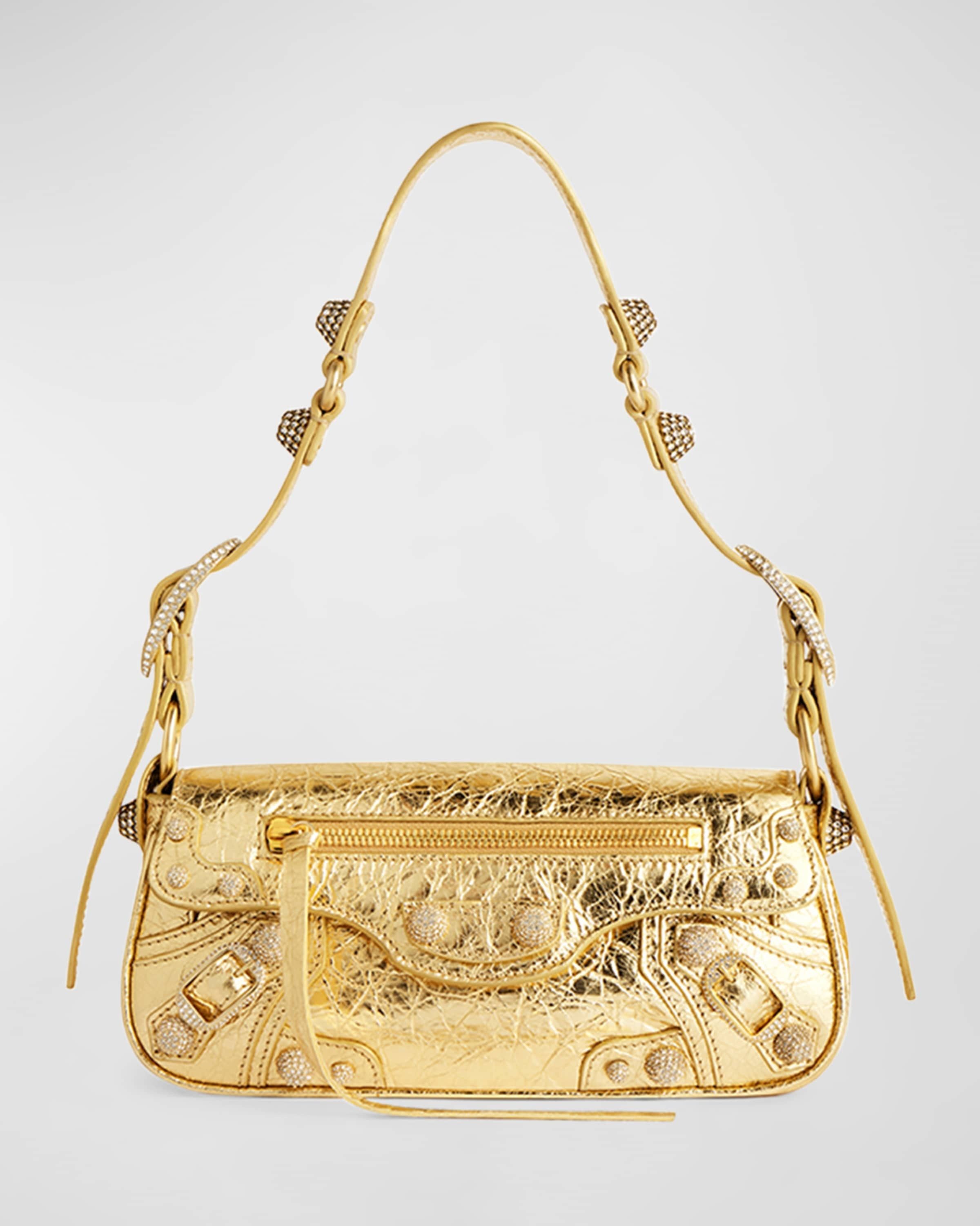 Balenciaga Le Cagole XS Sling Bag Metallized in Gold Size ONE SIZE - 1 Preview