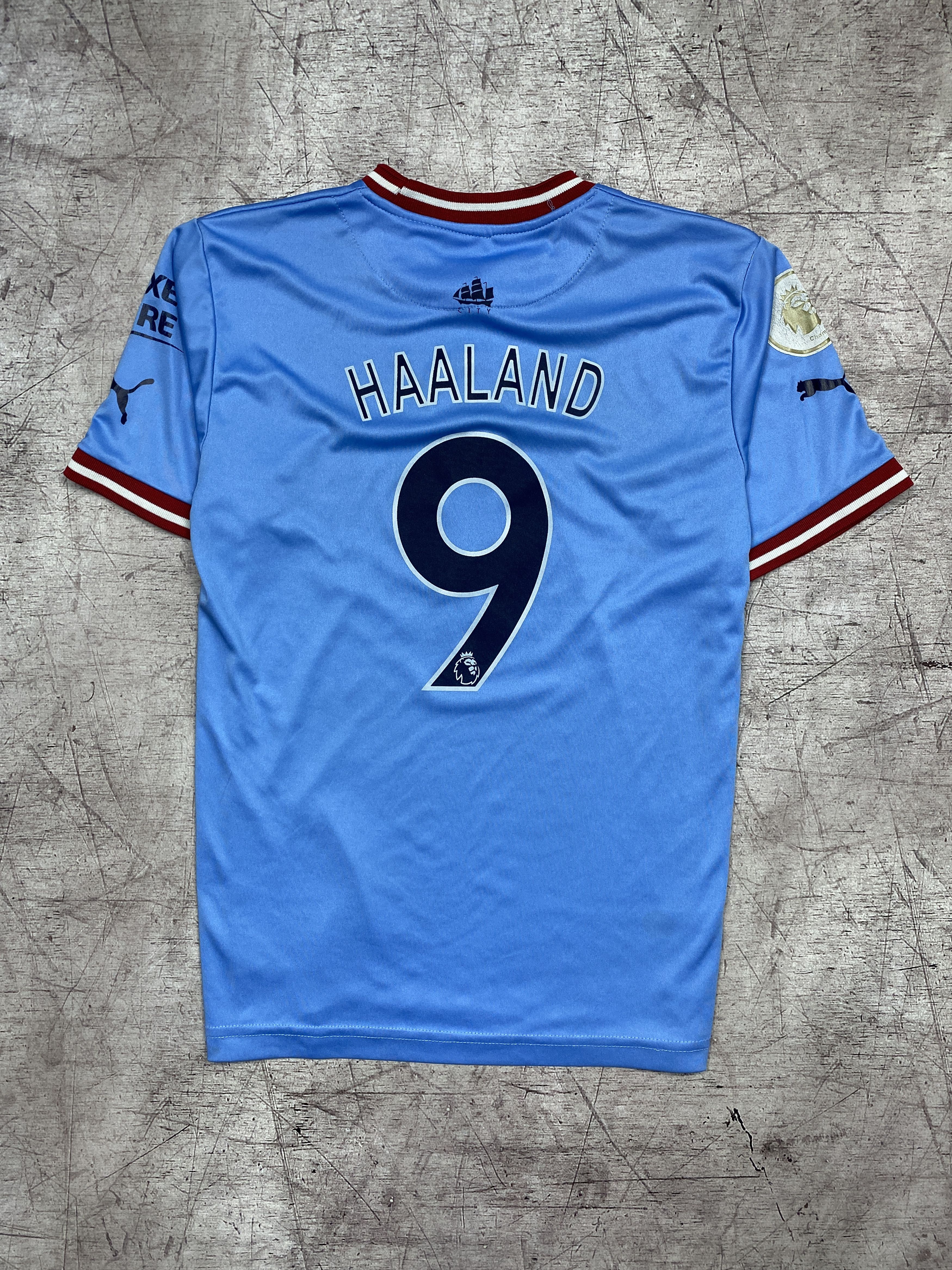 Puma × Vintage Puma Manchester City Haaland 9 Mens Jersey T-Shirt Size US M / EU 48-50 / 2 - 9 Thumbnail